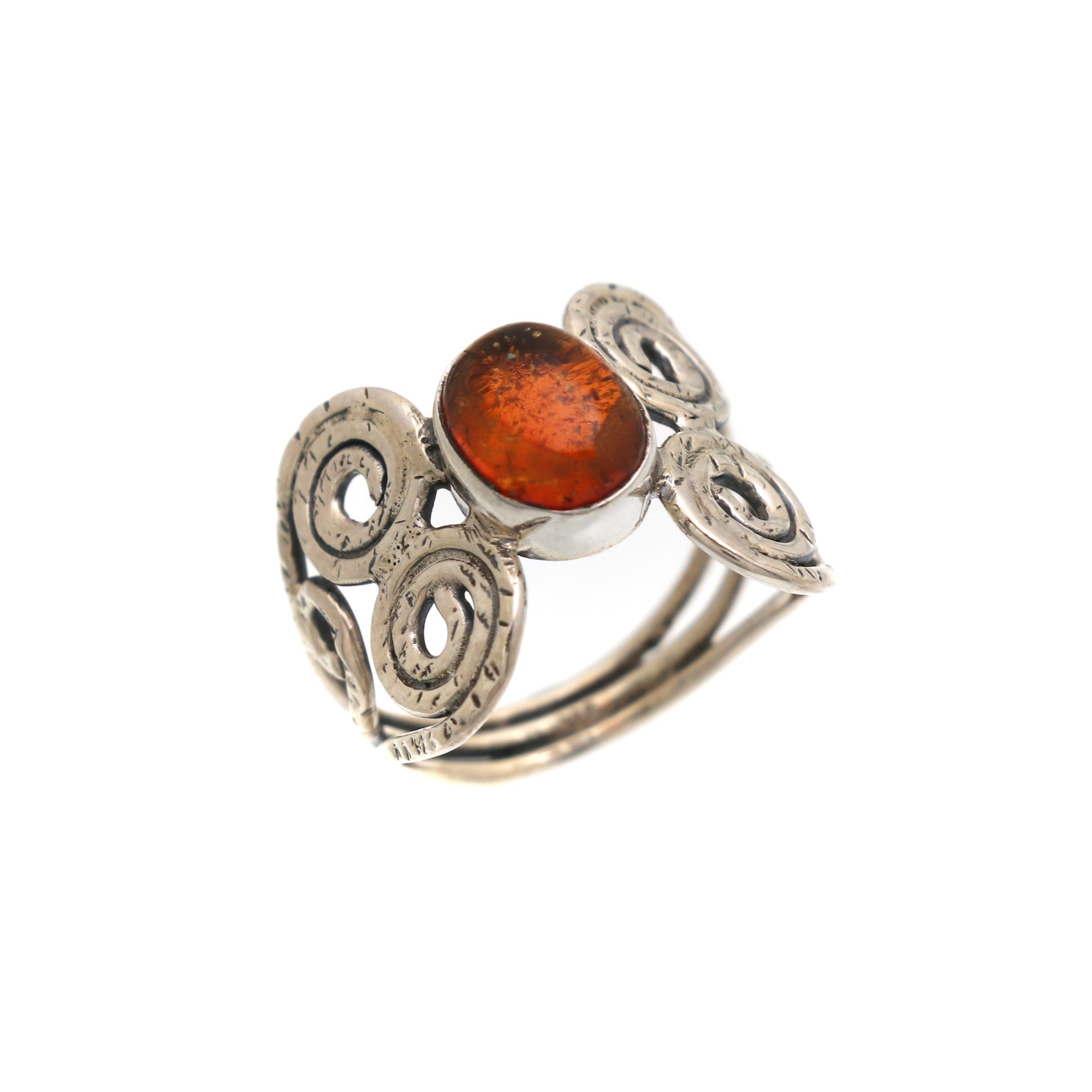 Natural Sterling Silver 925 Ring