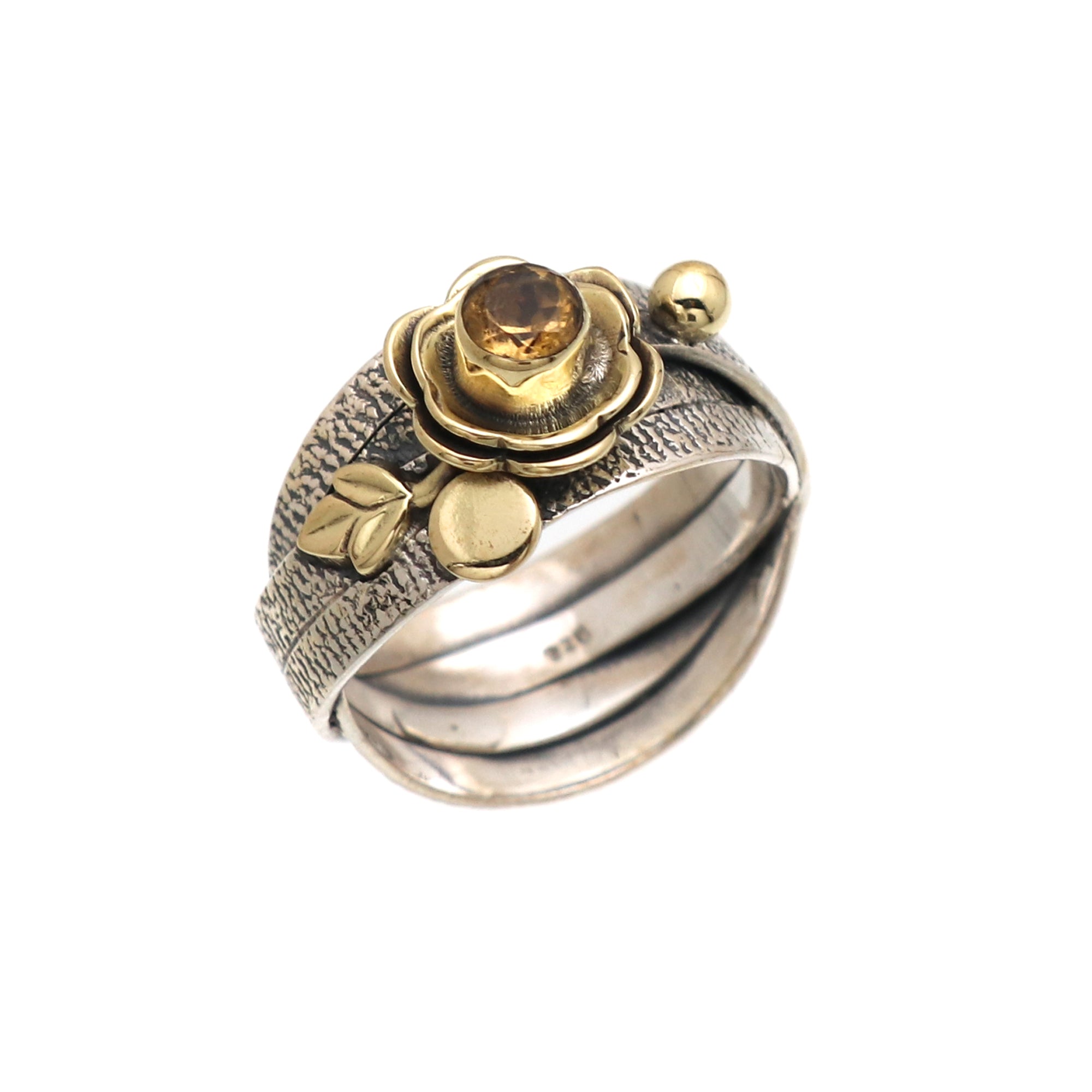 Sterling Silver Classic Ring Gold Plated