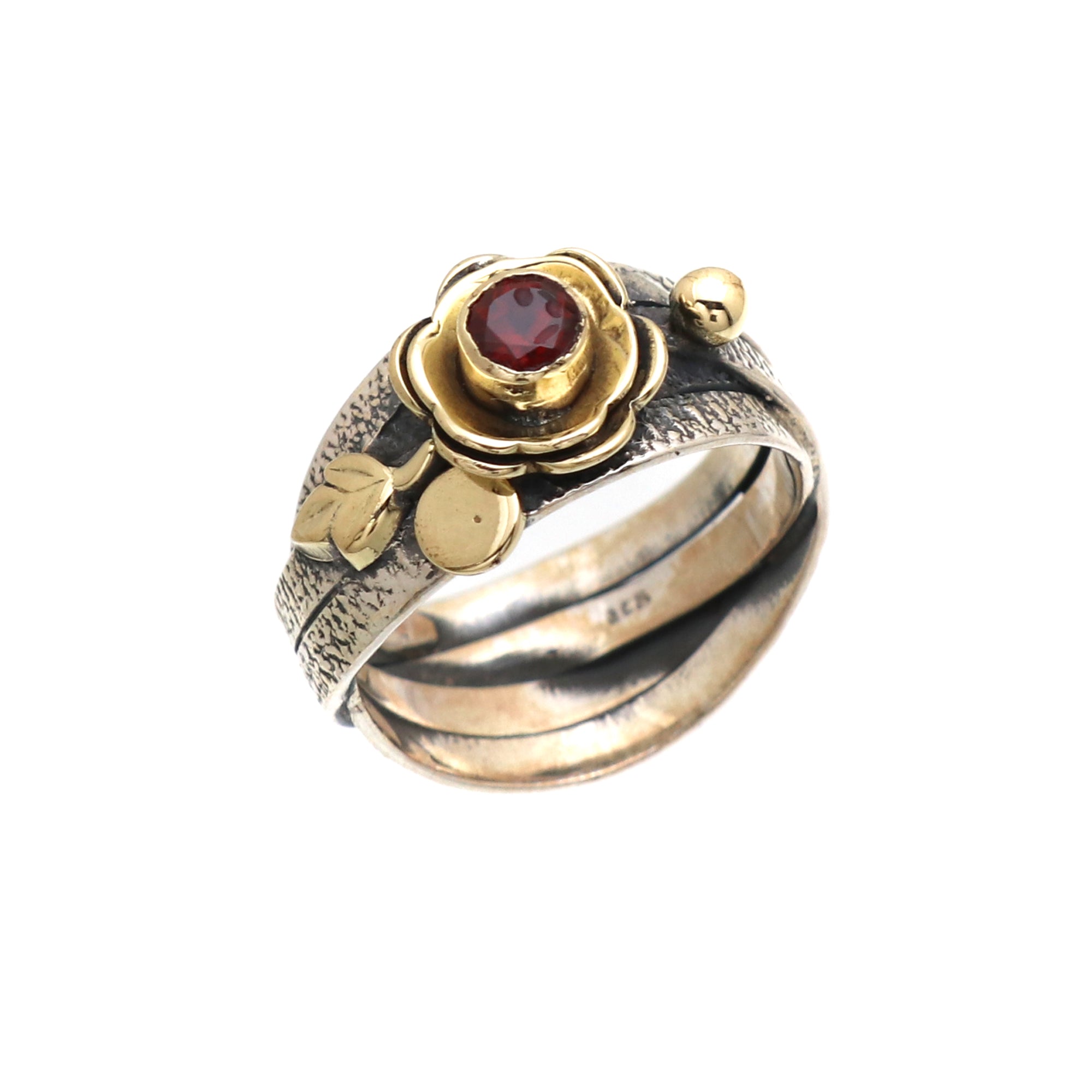 Sterling Silver Classic Ring Gold Plated