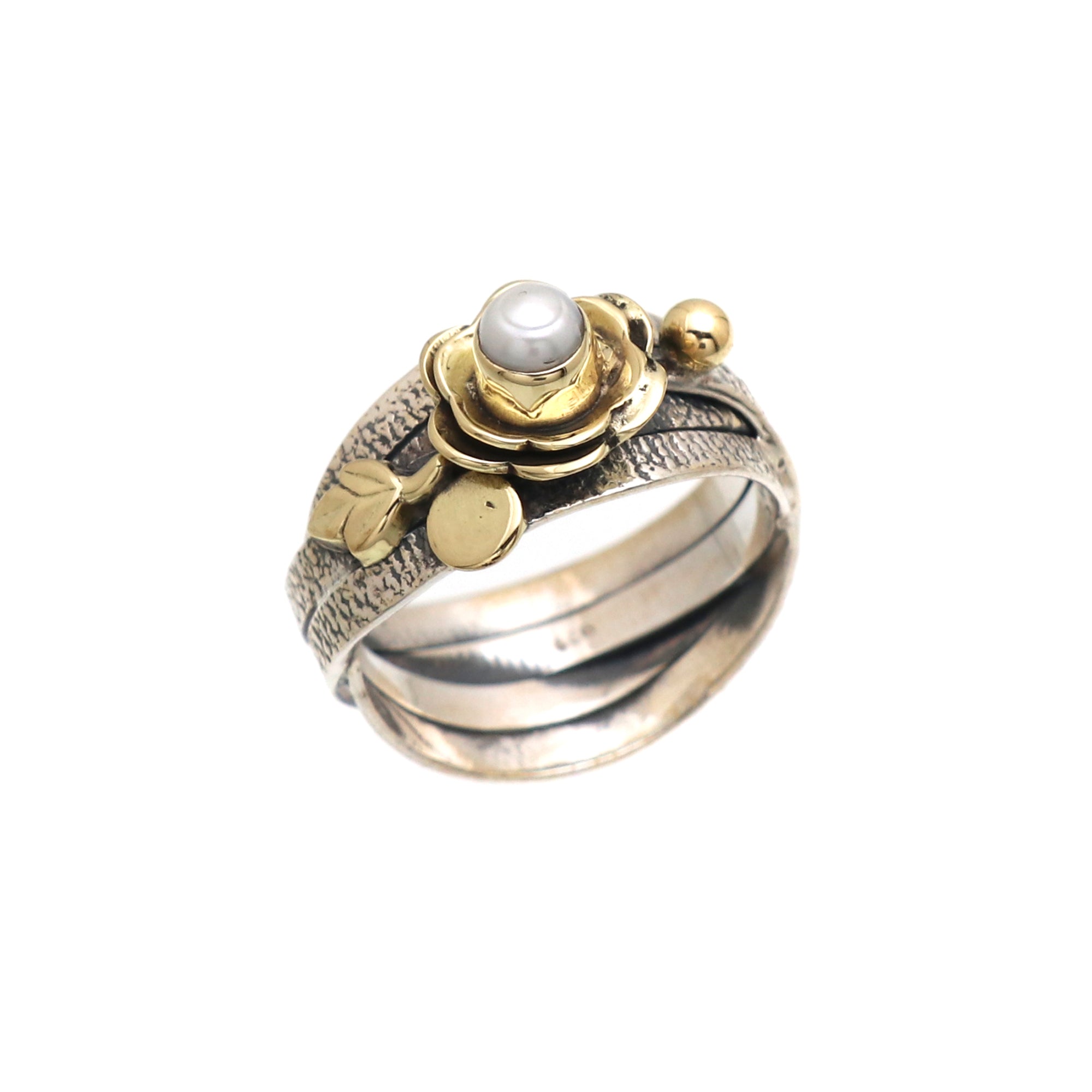 Sterling Silver Classic Ring Gold Plated