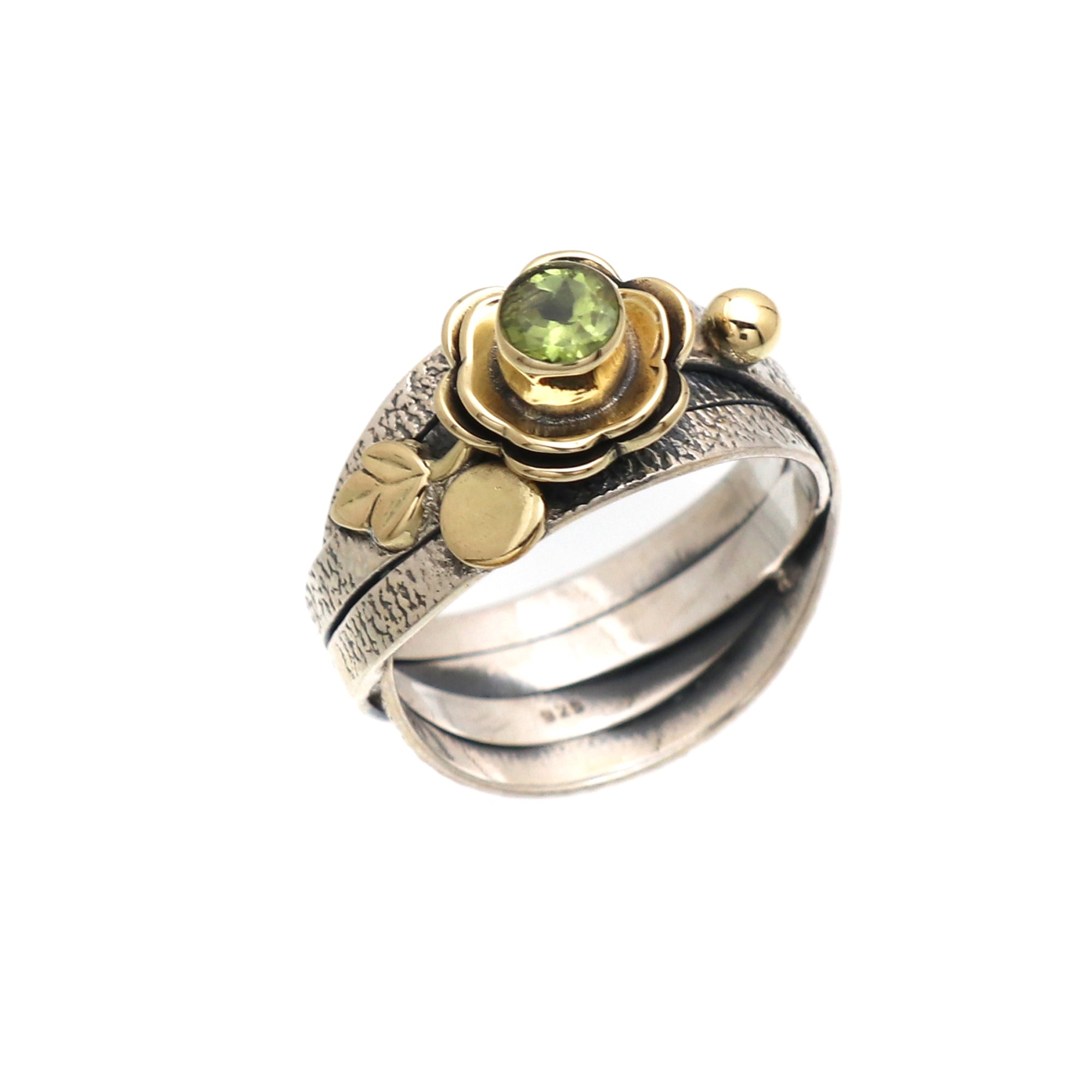 Sterling Silver Classic Ring Gold Plated
