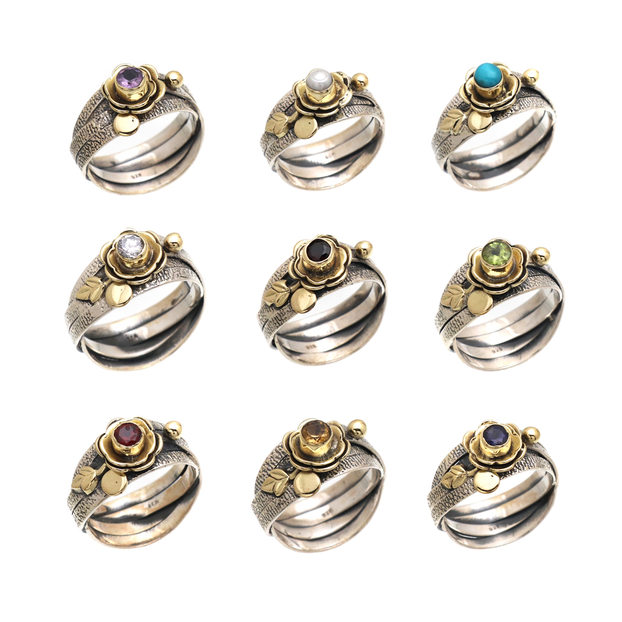 Sterling Silver Classic Ring Gold Plated