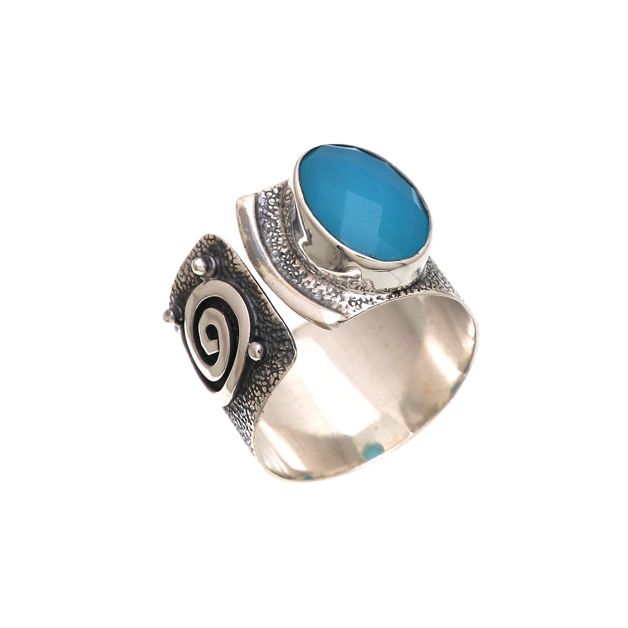 Sterling Silver Gemstone Ring