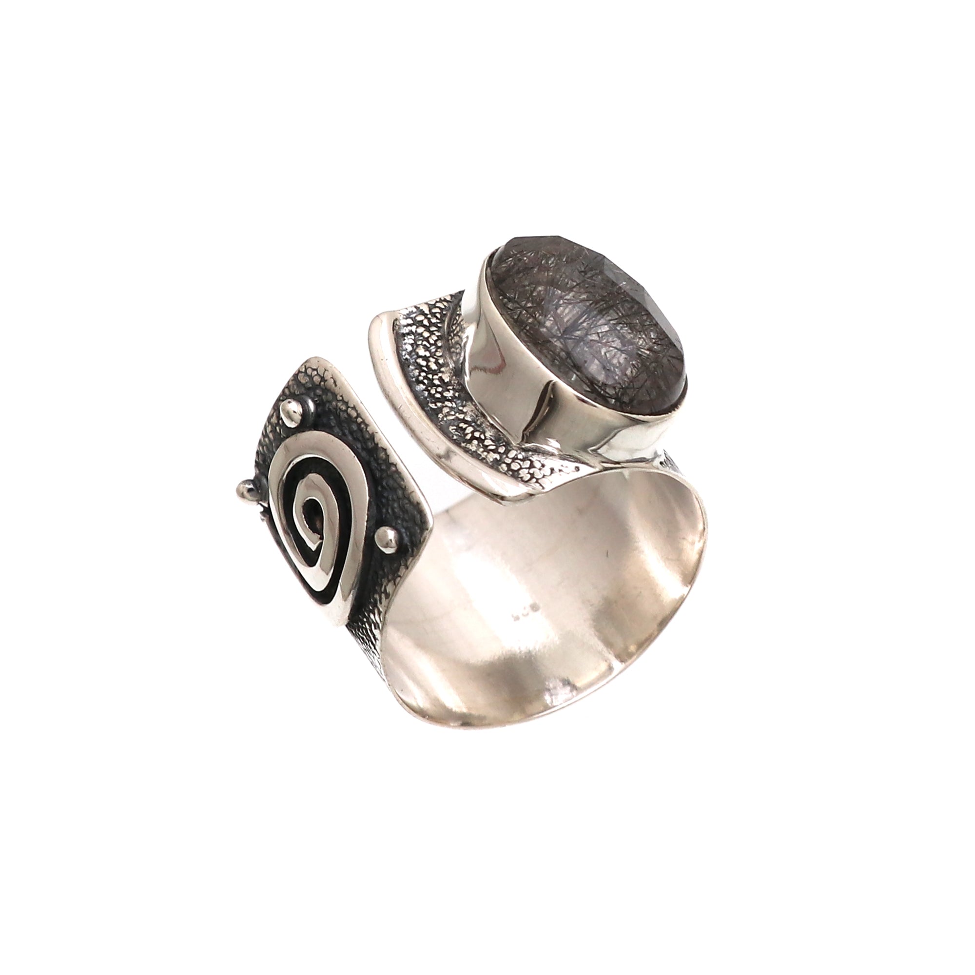 Sterling Silver Gemstone Ring