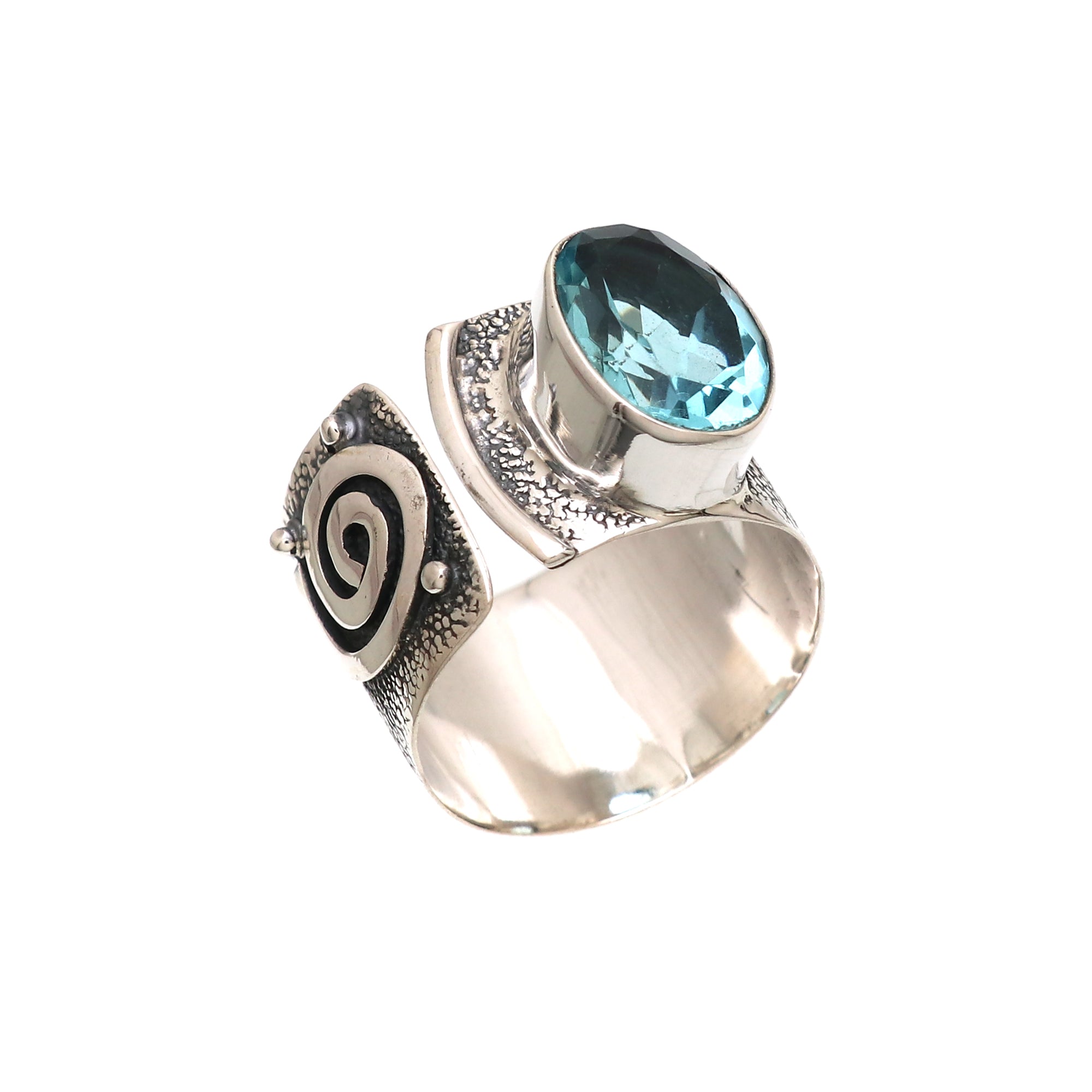 Sterling Silver Gemstone Ring