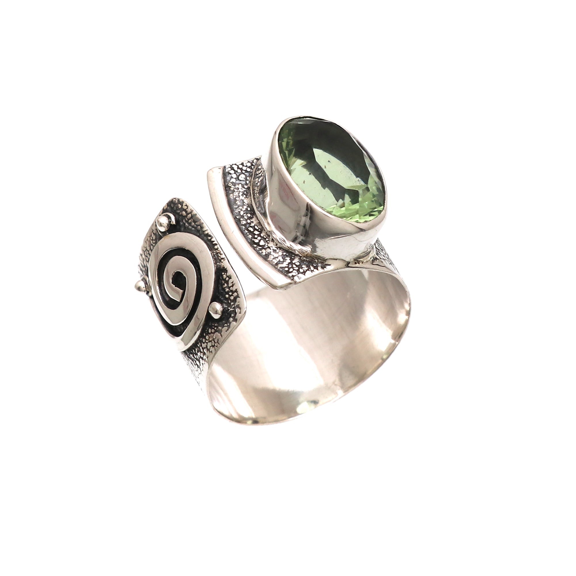 Sterling Silver Gemstone Ring