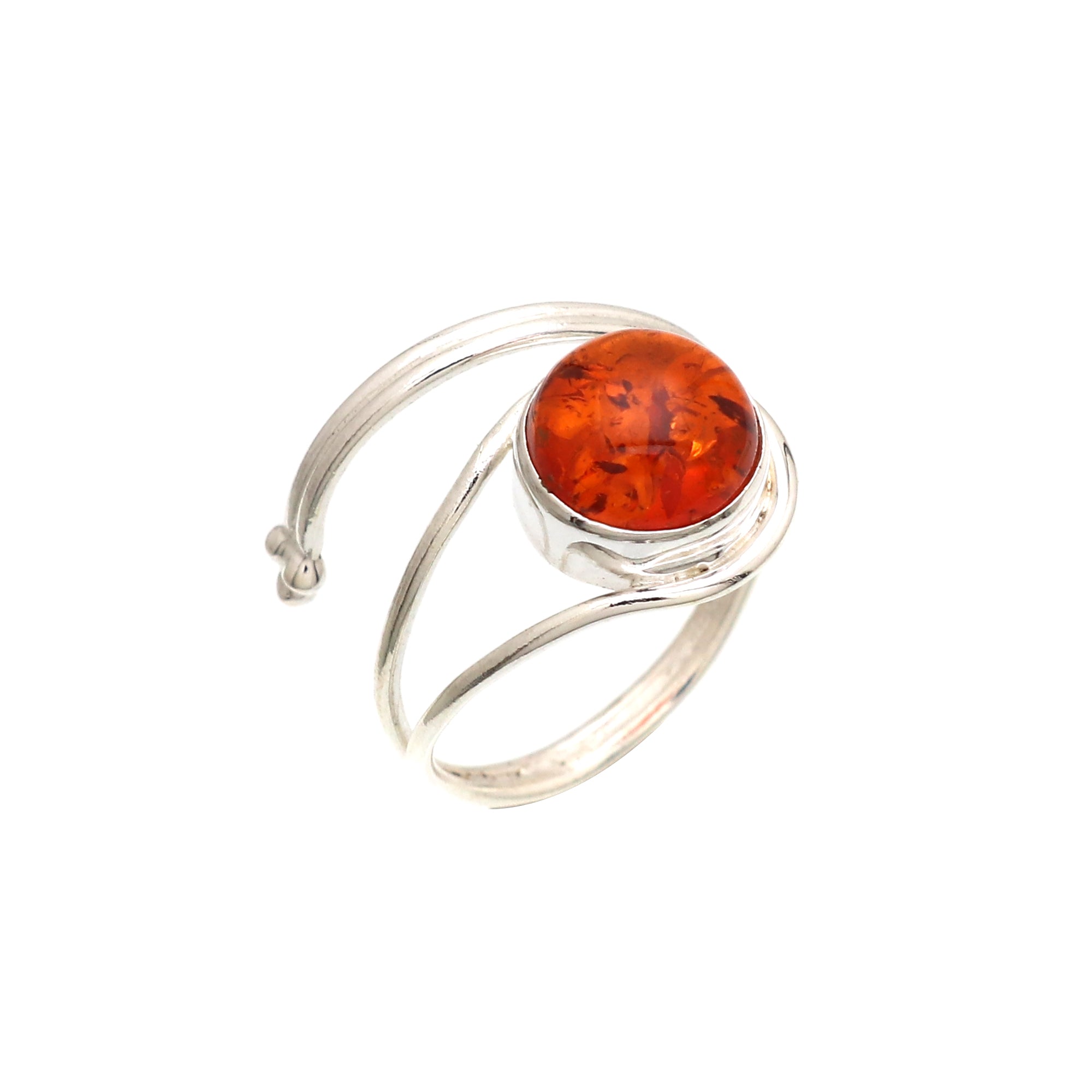 Classic Round Gemstone Ring
