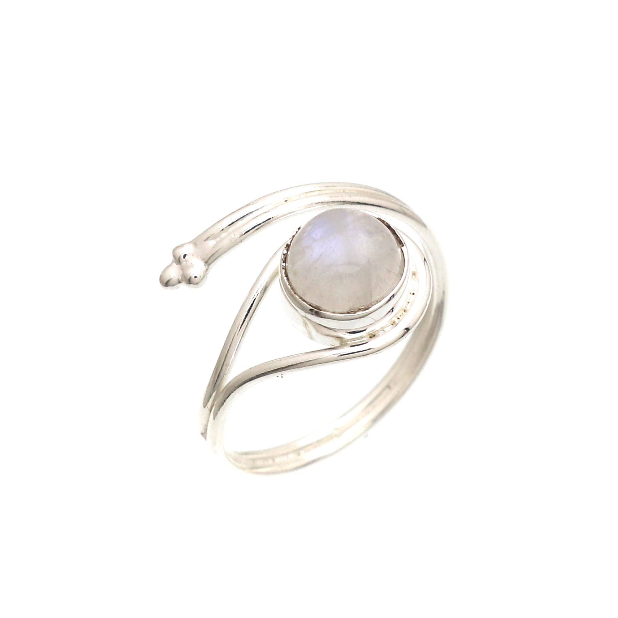 Classic Round Gemstone Ring