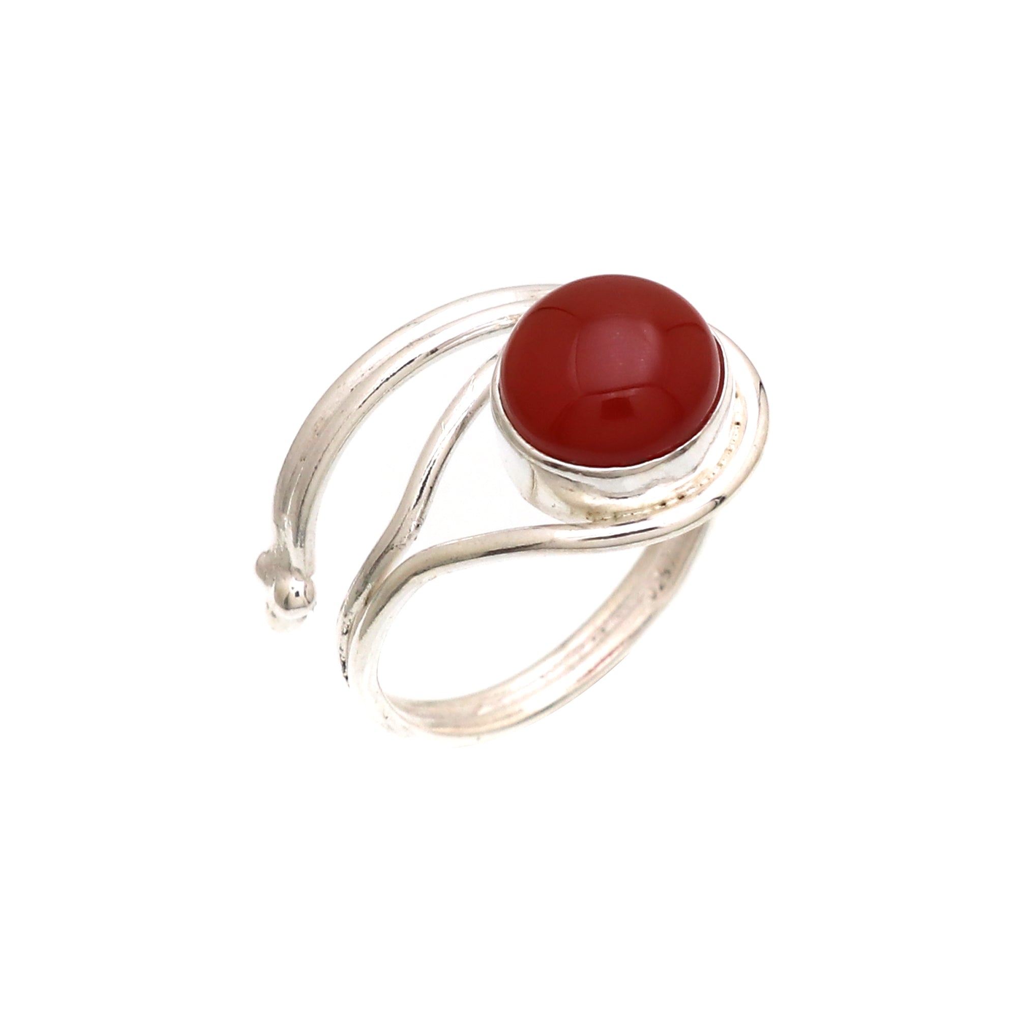 Classic Round Gemstone Ring