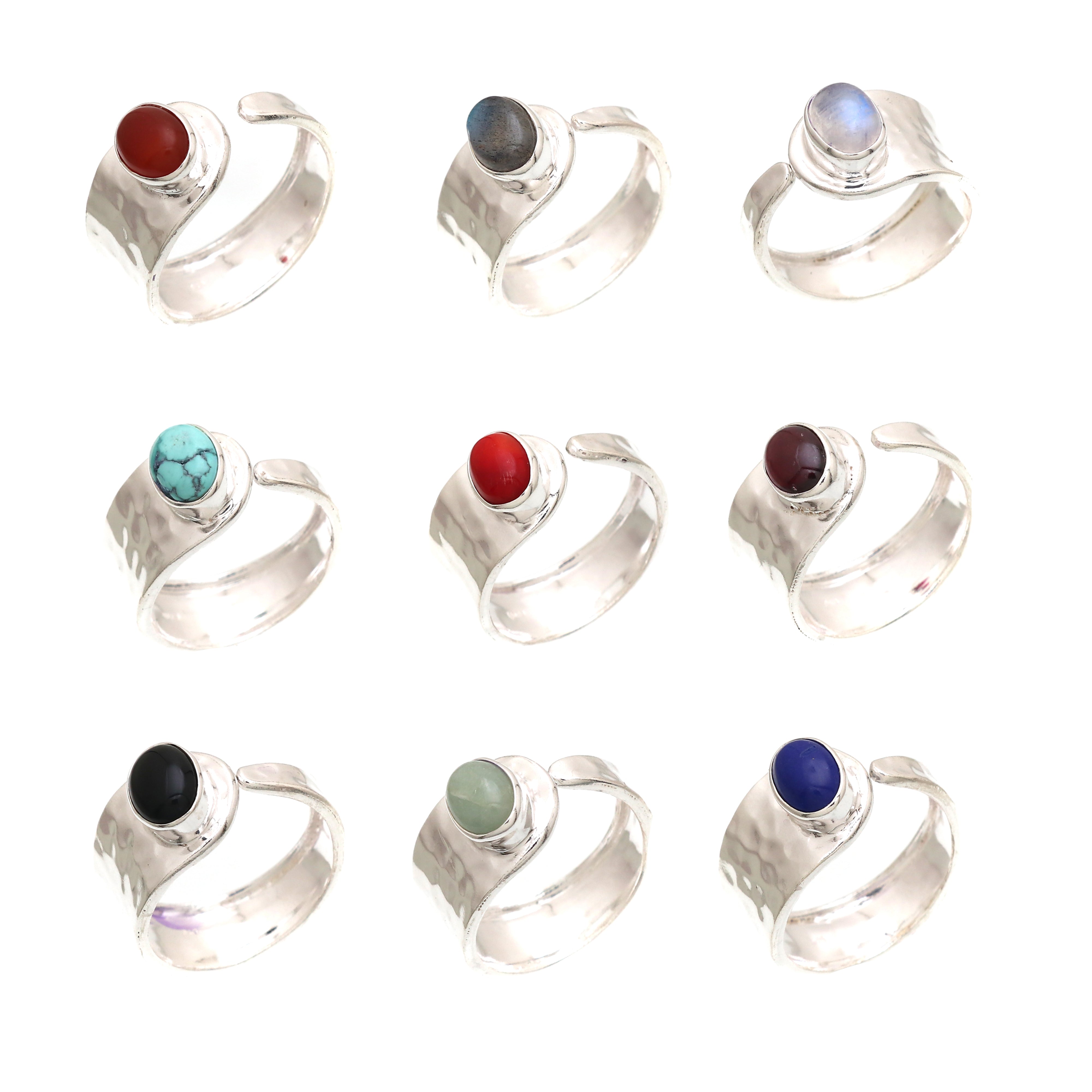 Dot Dot Silver Ring