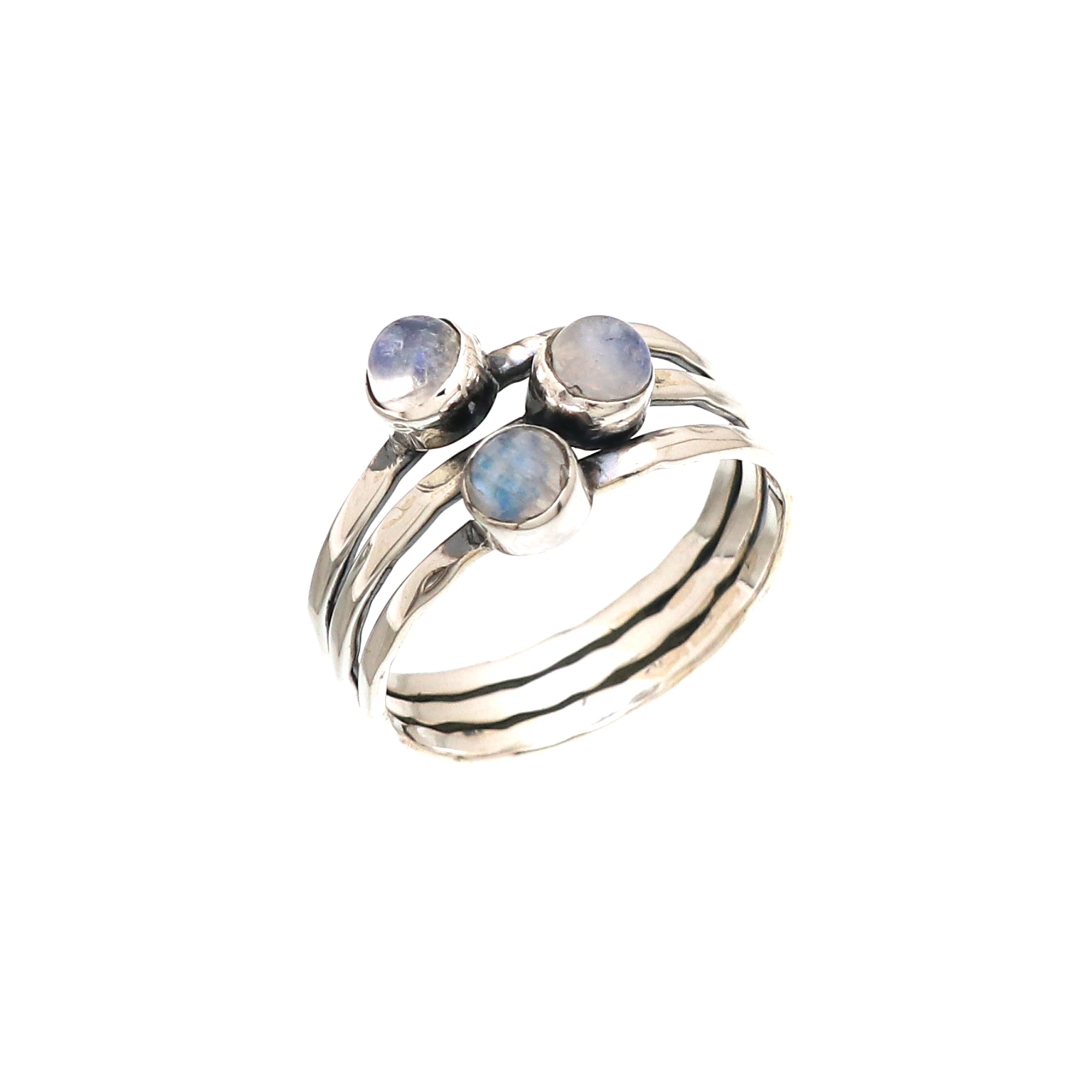 Triple Gemstone Ring