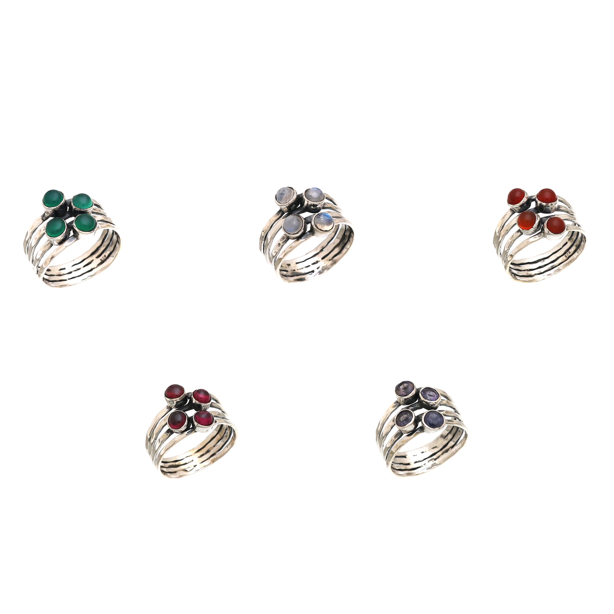 4 Gemstone Ring