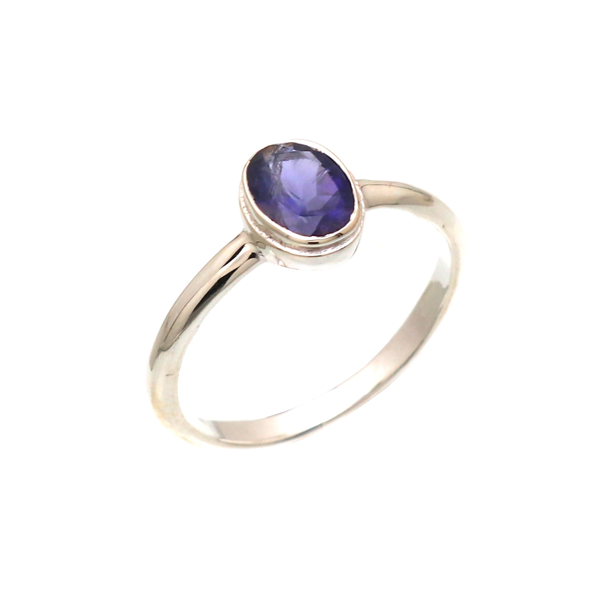 Oval Gemstone Ring