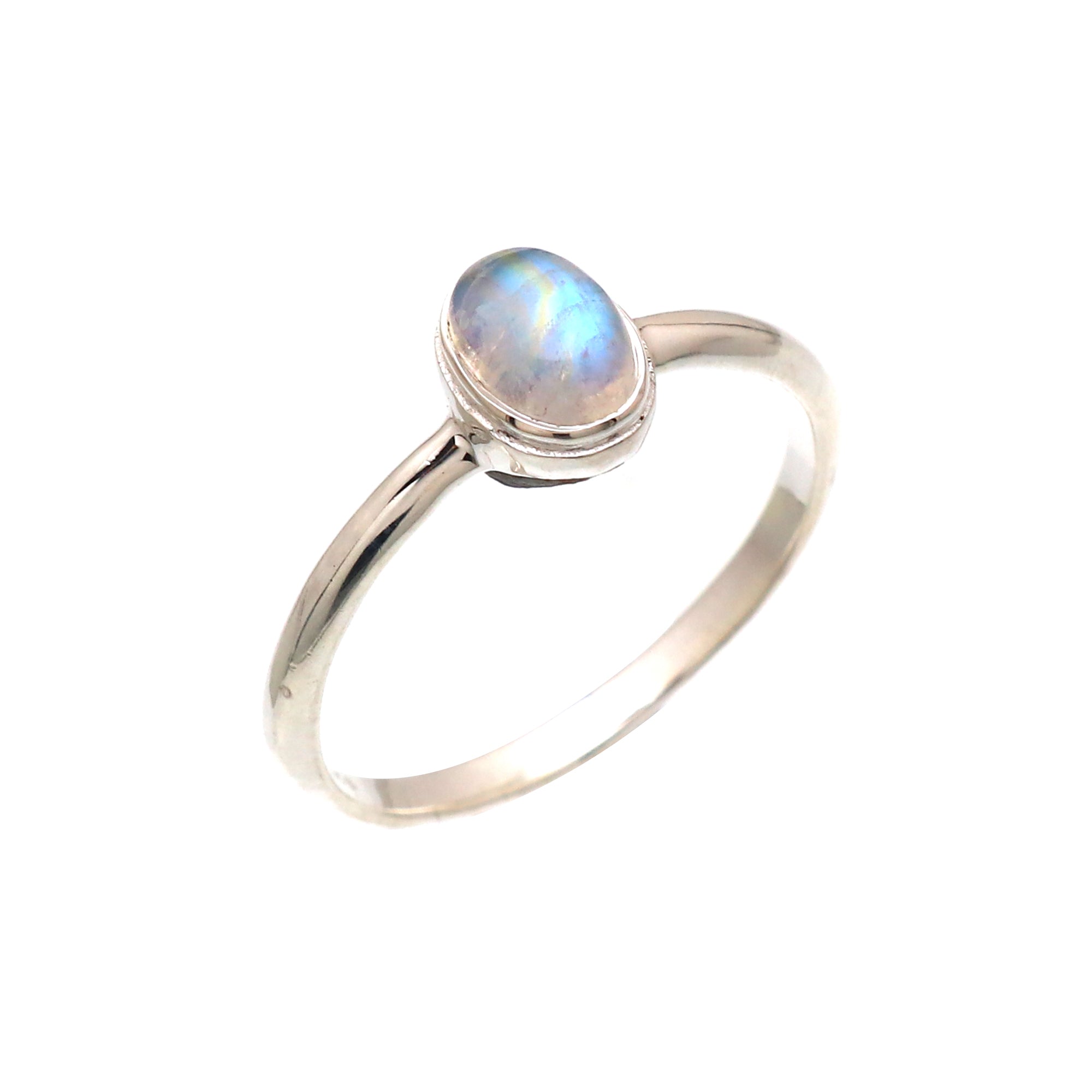 Oval Gemstone Ring