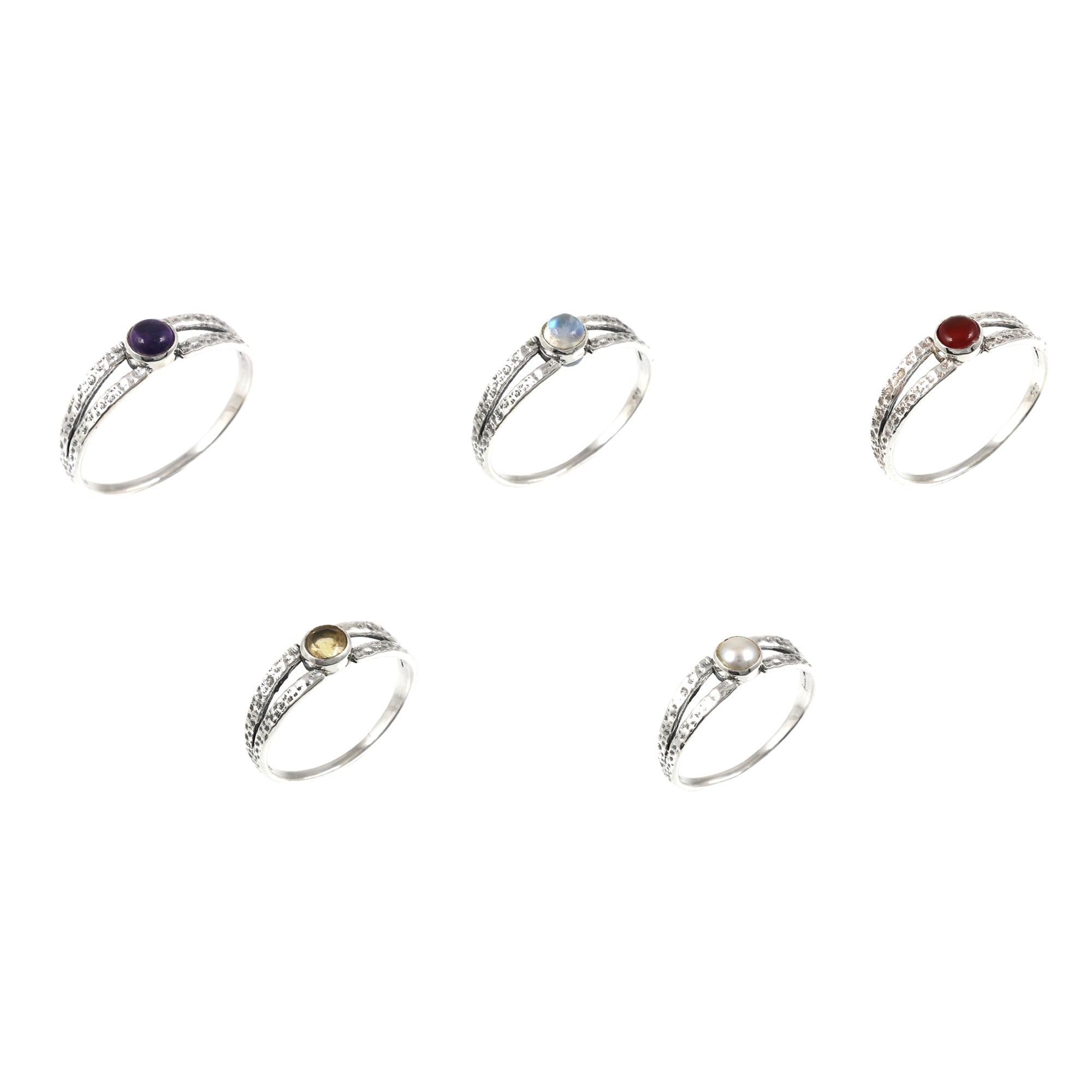 Gemstone Eye Ring