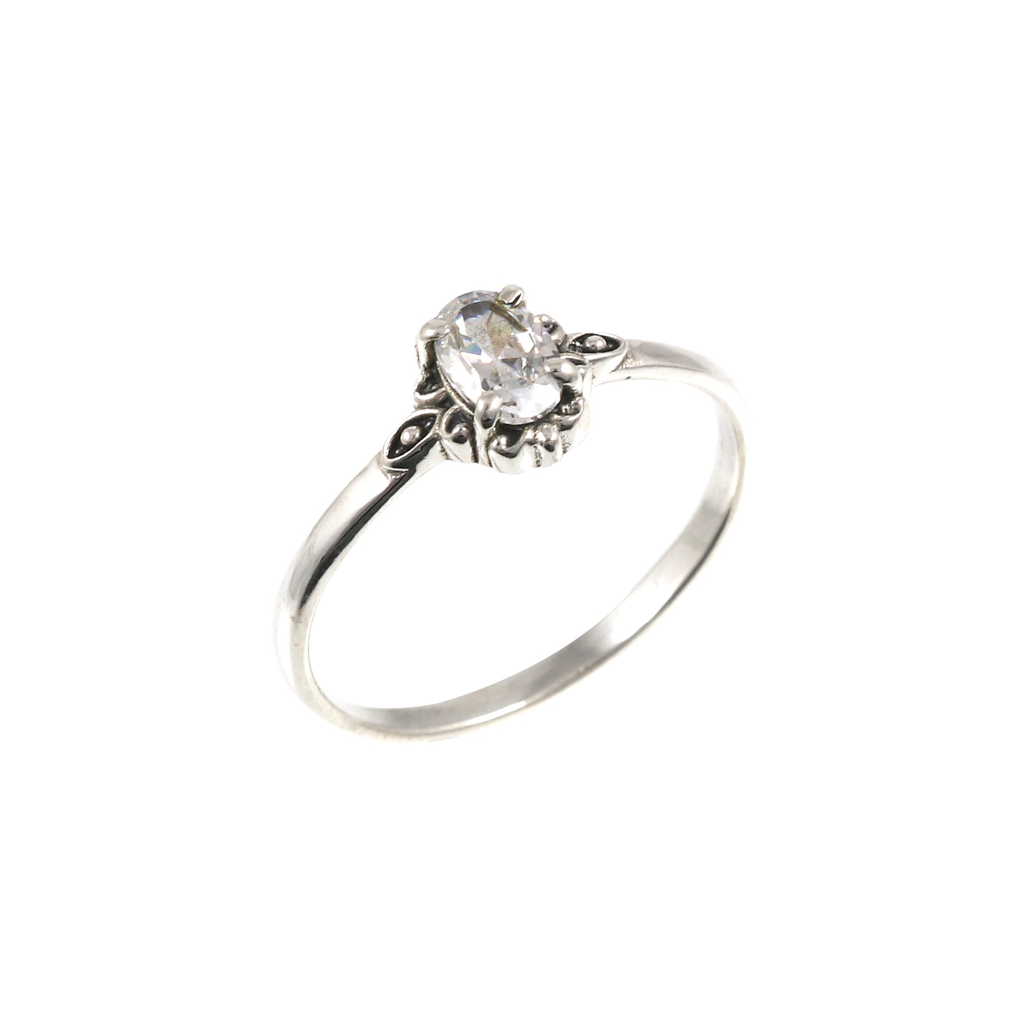 Classic Oval Gemstone Ring