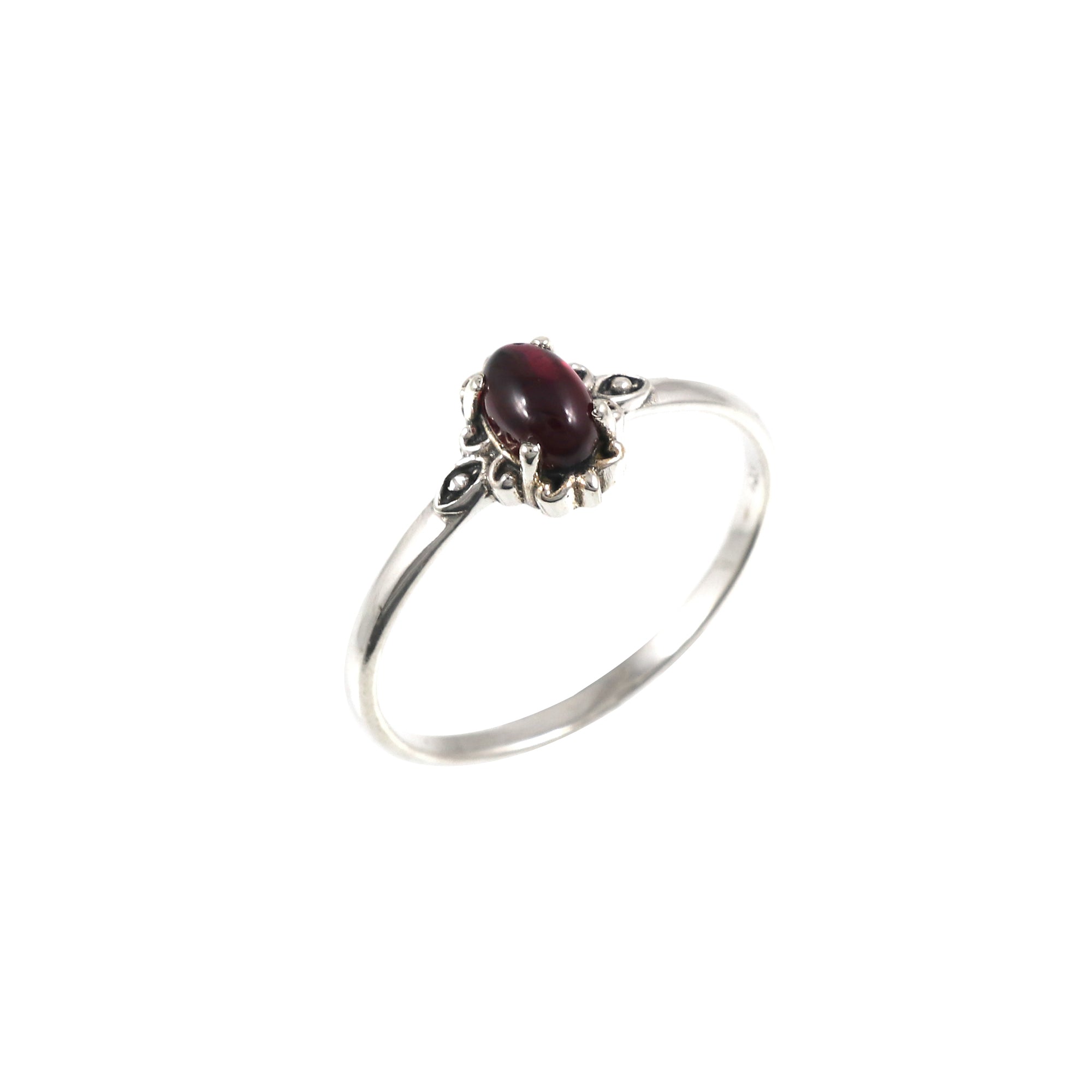 Classic Oval Gemstone Ring