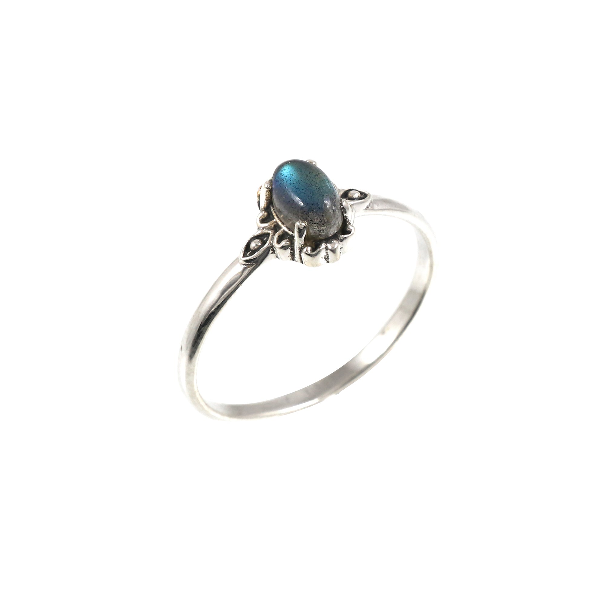 Classic Oval Gemstone Ring