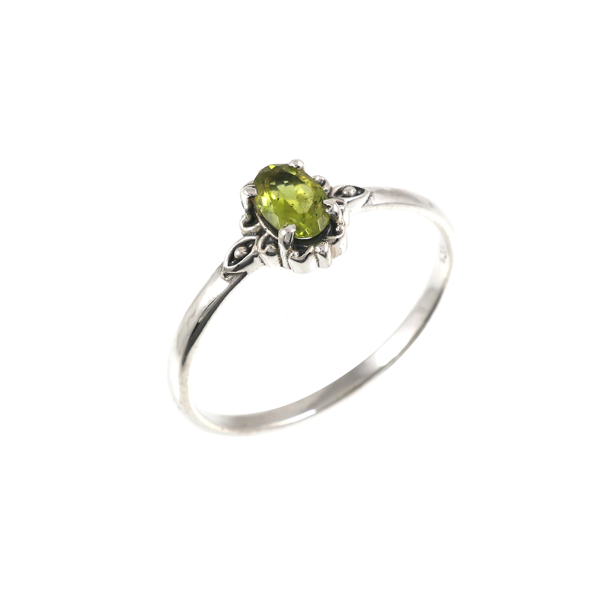 Classic Oval Gemstone Ring