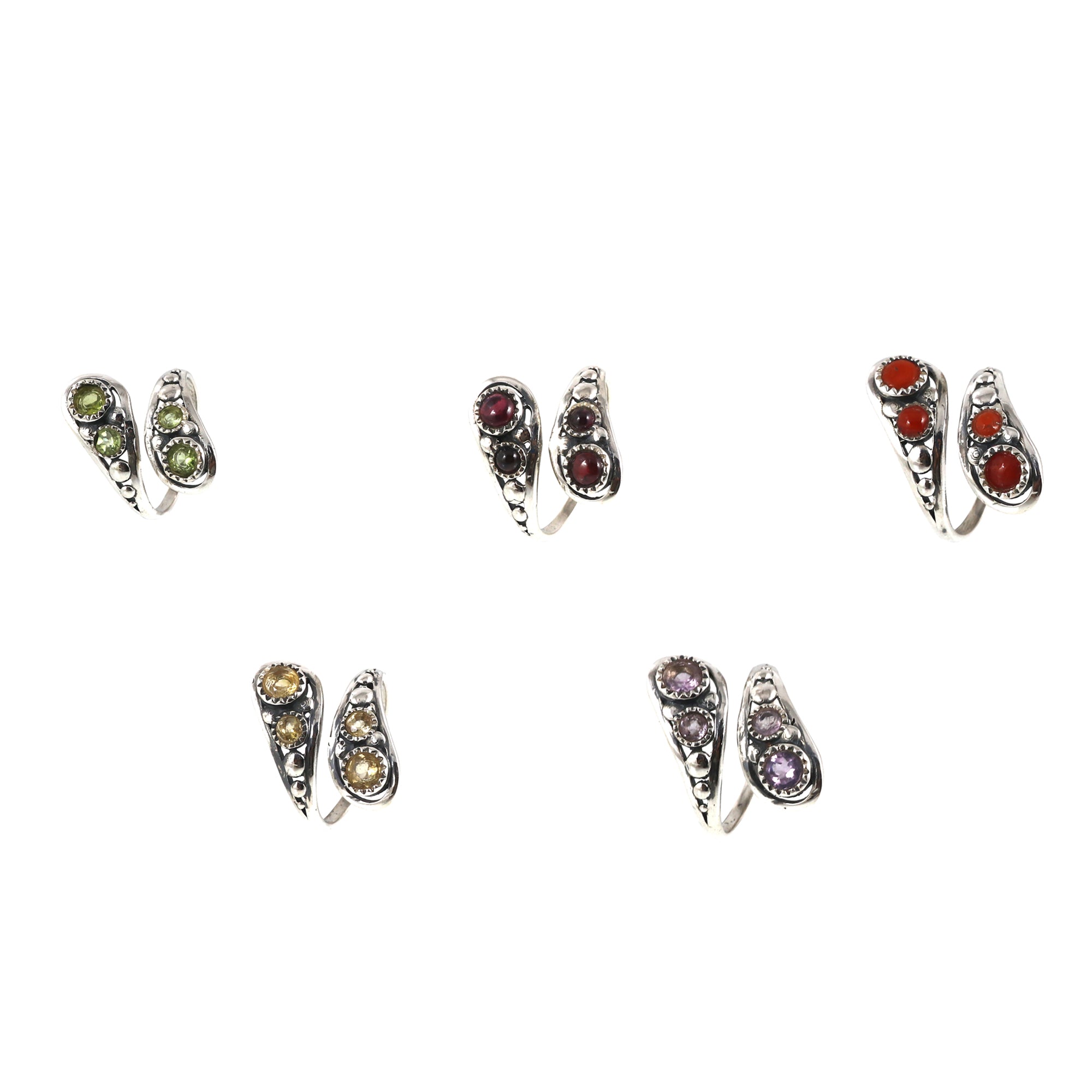 Four Gemstone Ring
