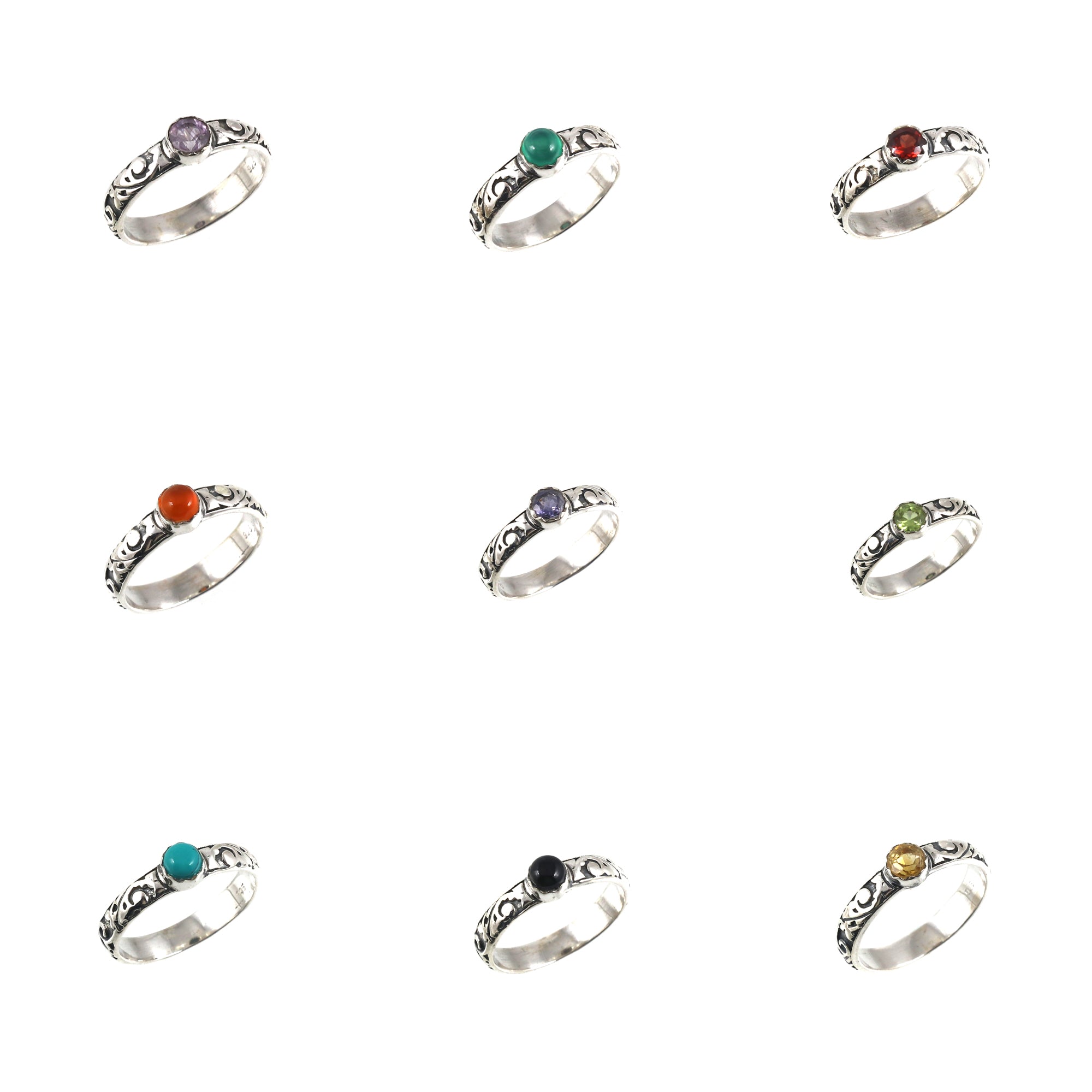 Small Gemstone Ring