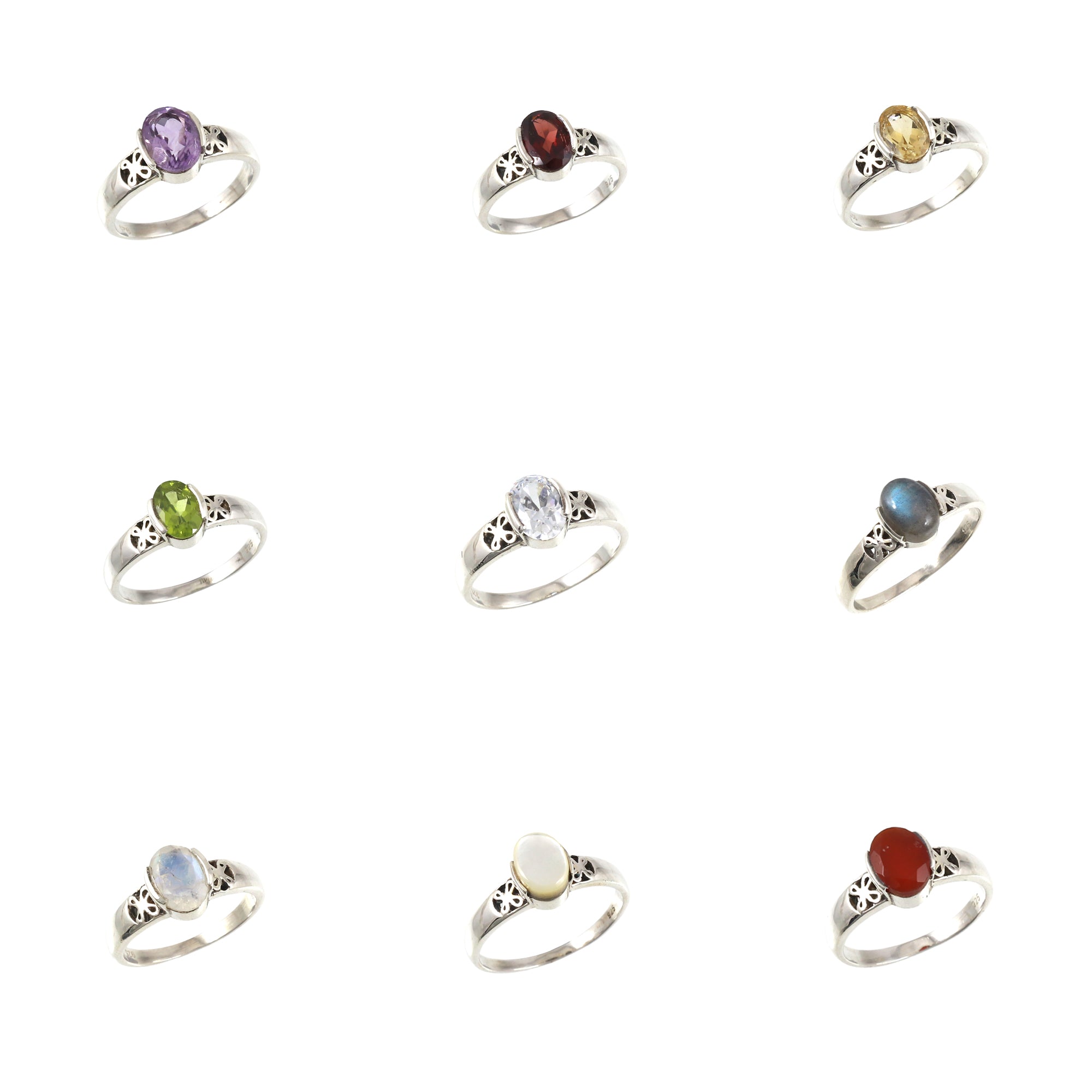 Flower Minimal Ring
