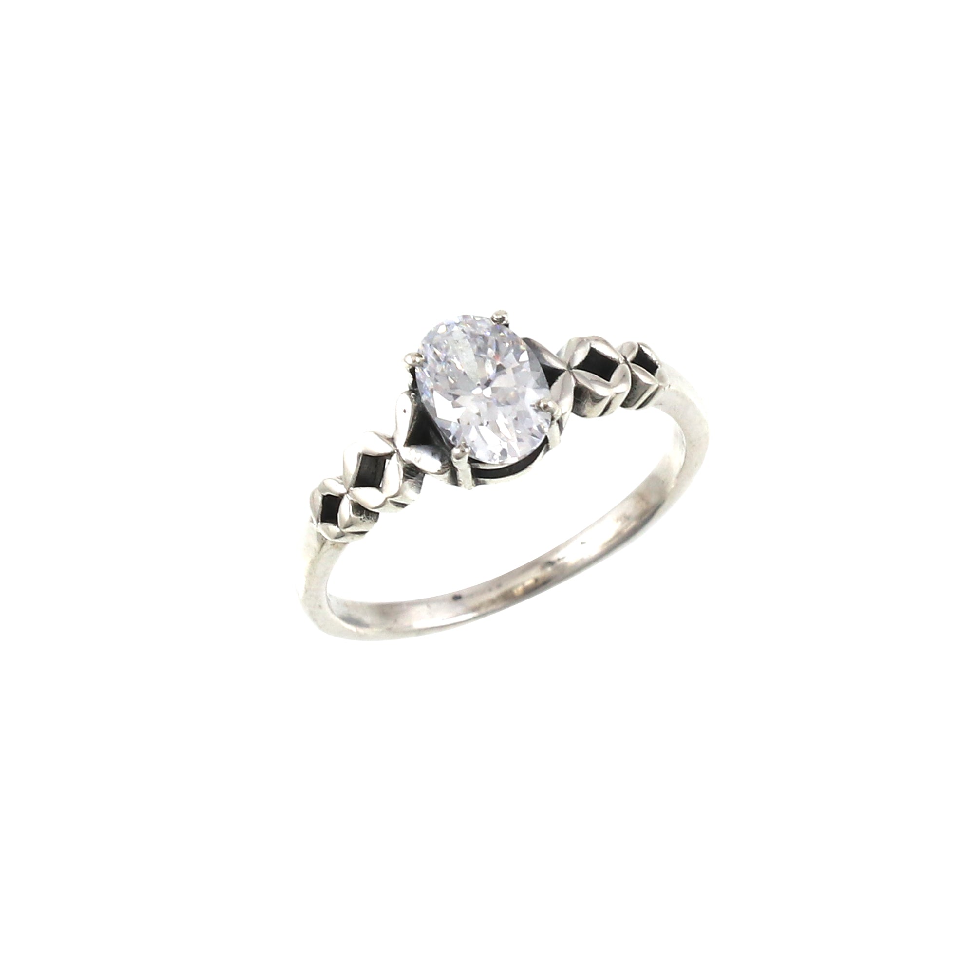 Oval Infinity Ring