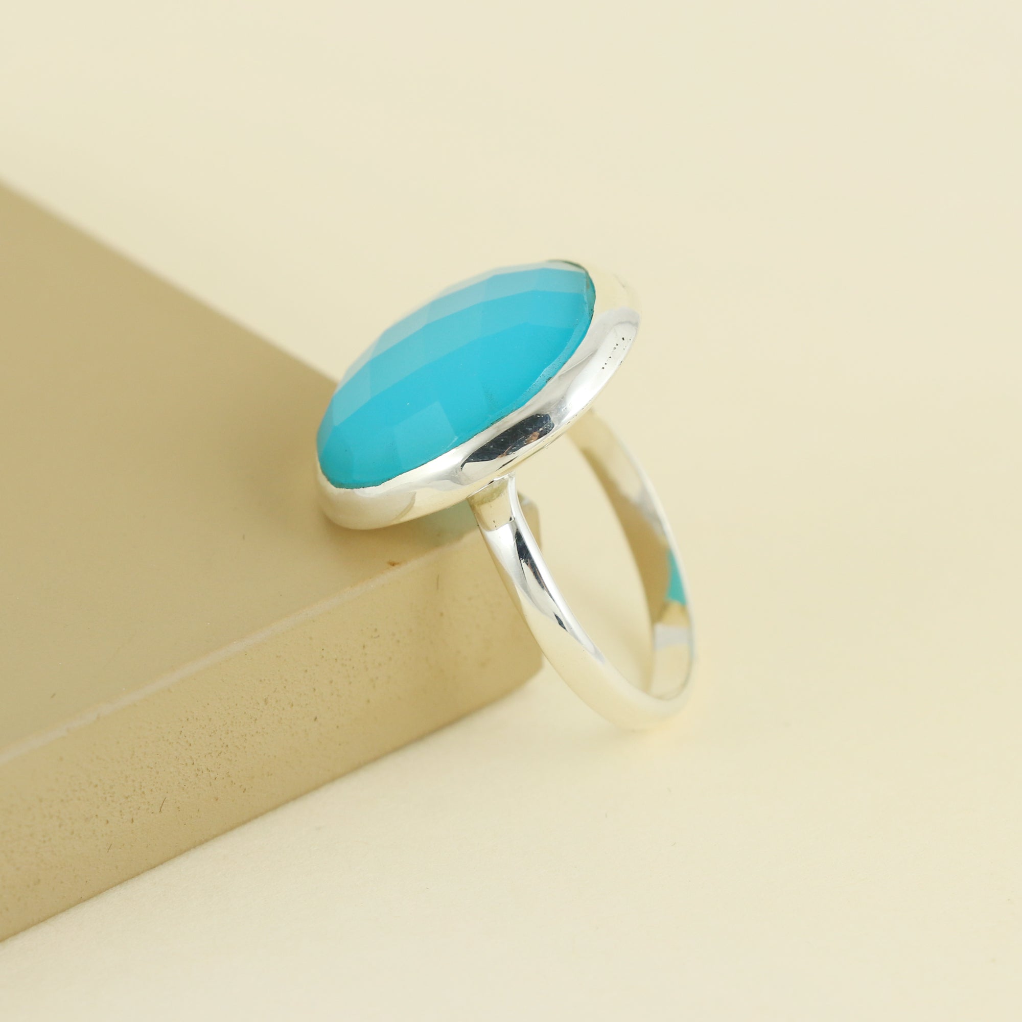 Natural Sterling Silver 925 Ring