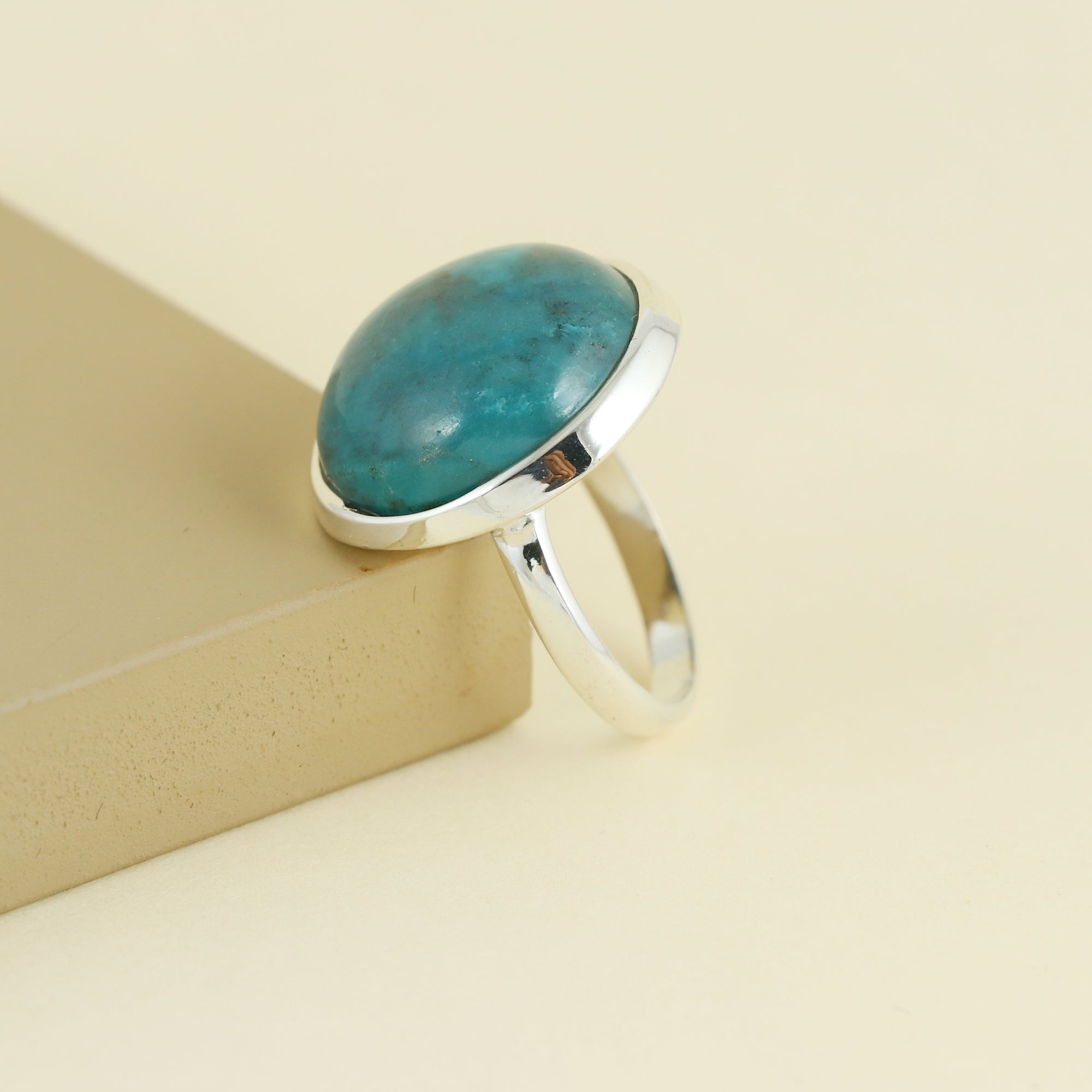Natural Sterling Silver 925 Ring