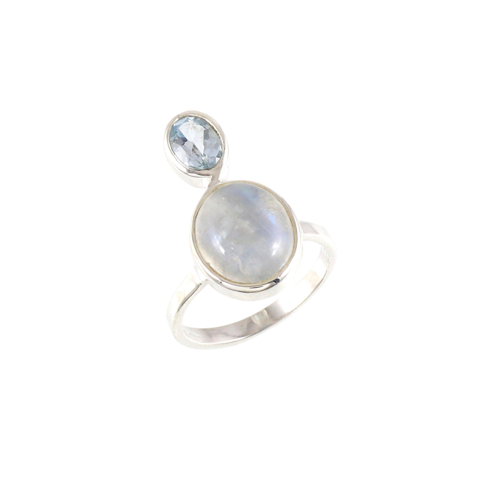 Natural Sterling Silver 925 Ring,