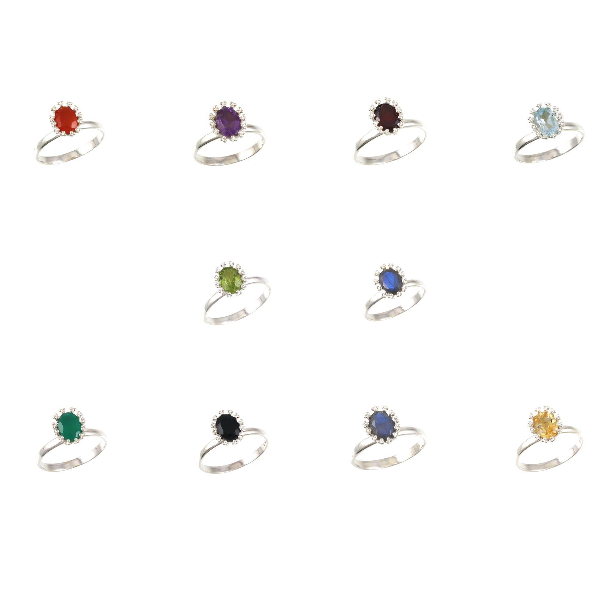 Gemstone Tiera Ring