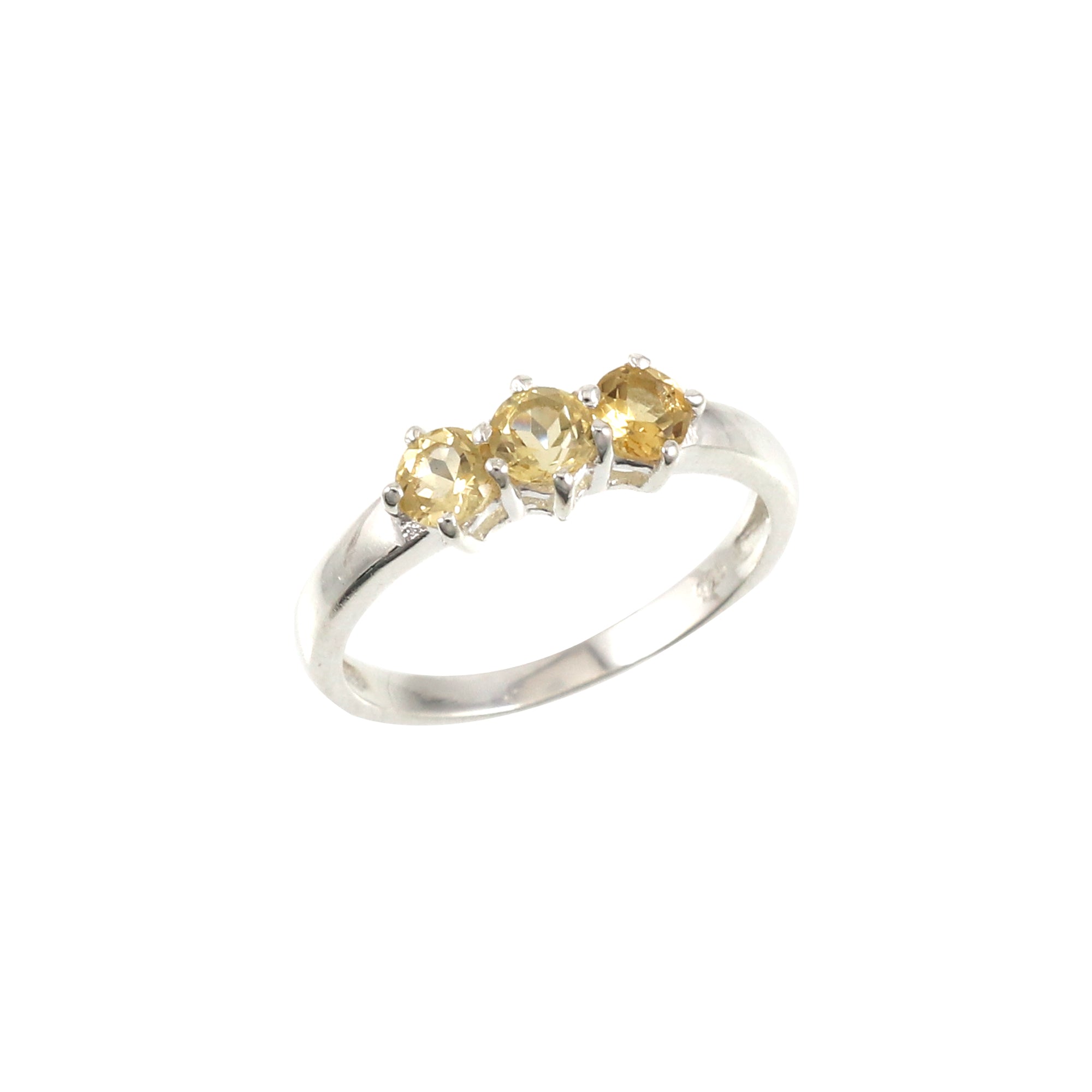 Triple Stone Elegant Ring