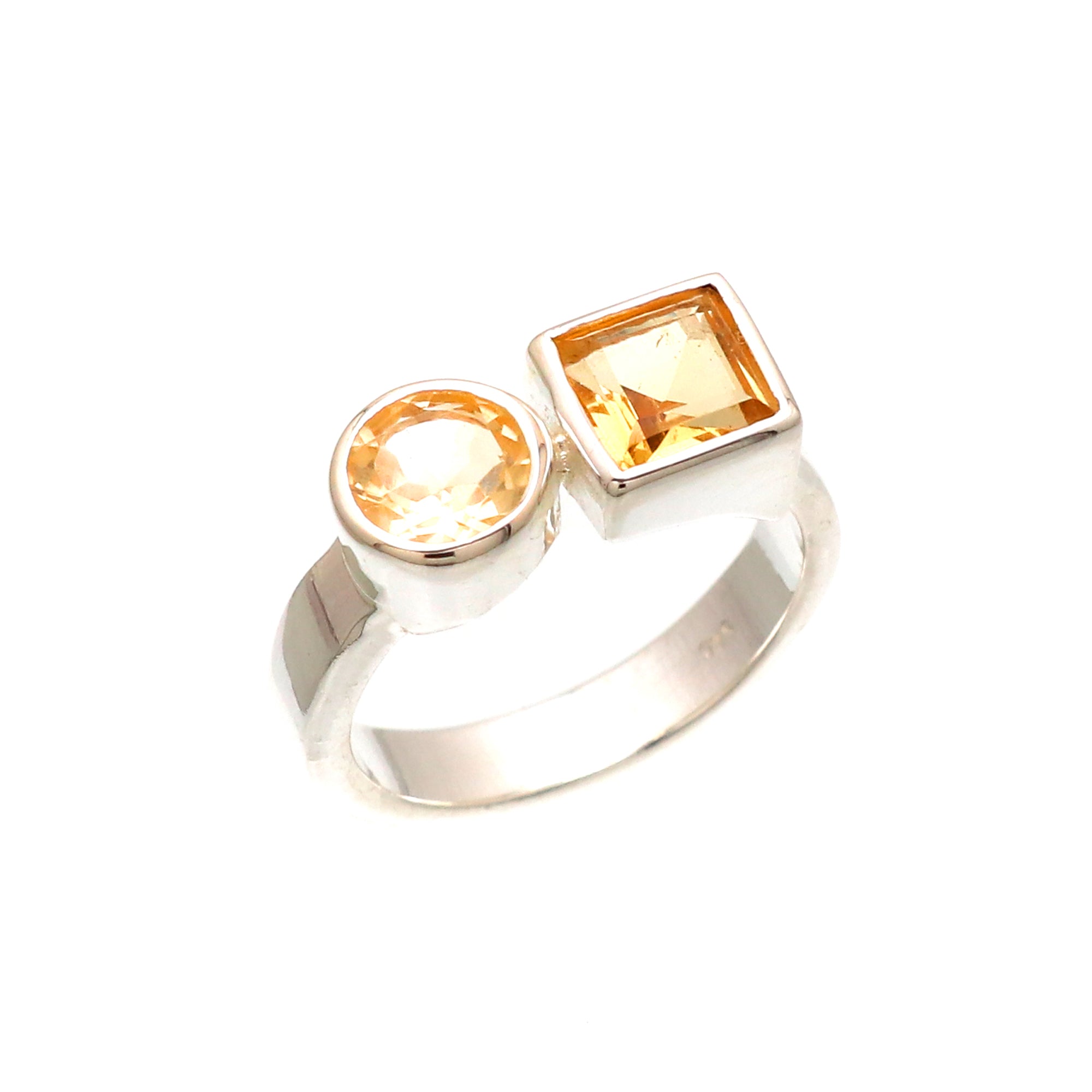 Dual Gemstone Ring