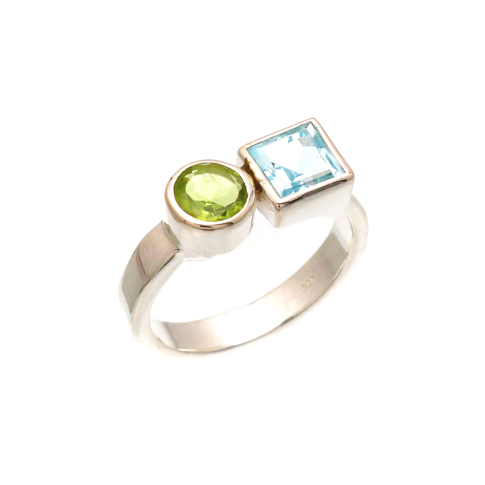 Dual Gemstone Ring
