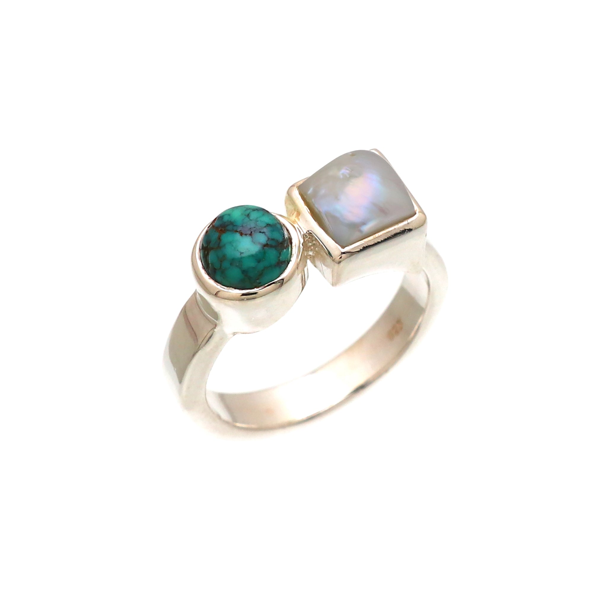 Dual Gemstone Ring