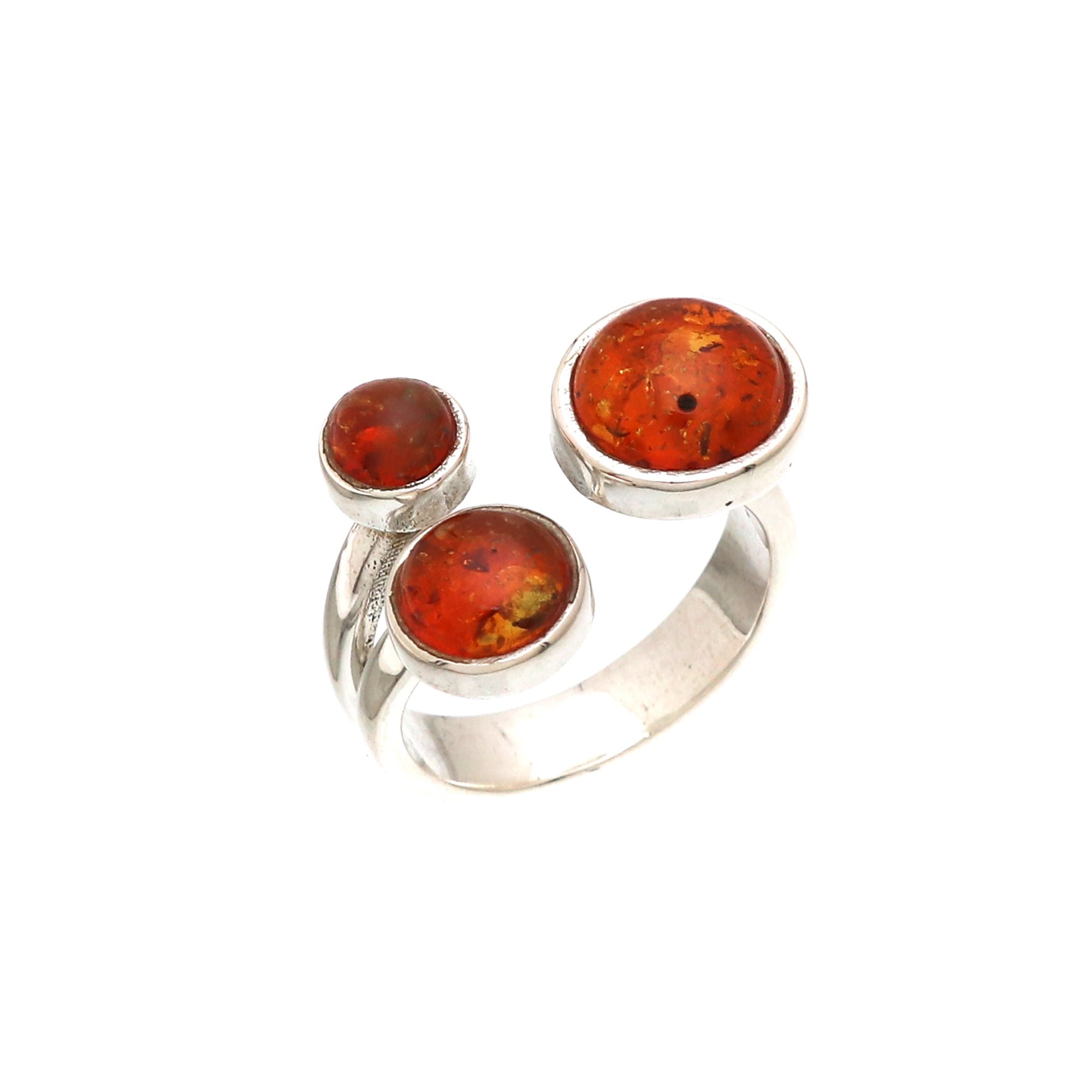 Triple Gemstone Ring