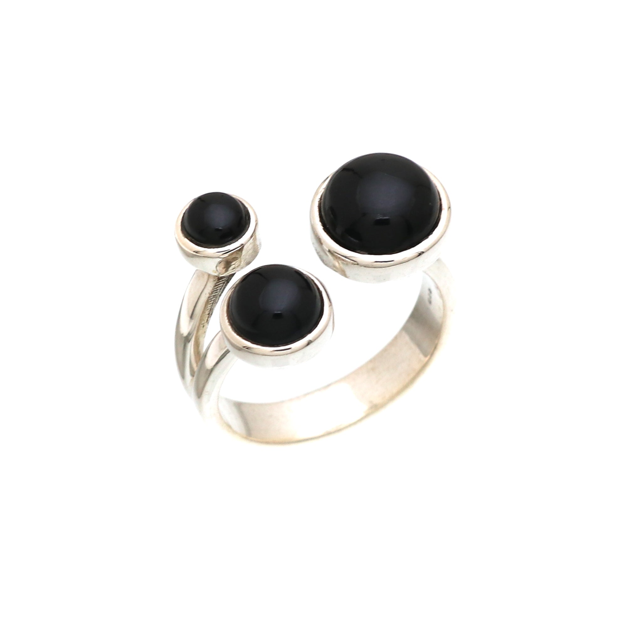 Triple Gemstone Ring