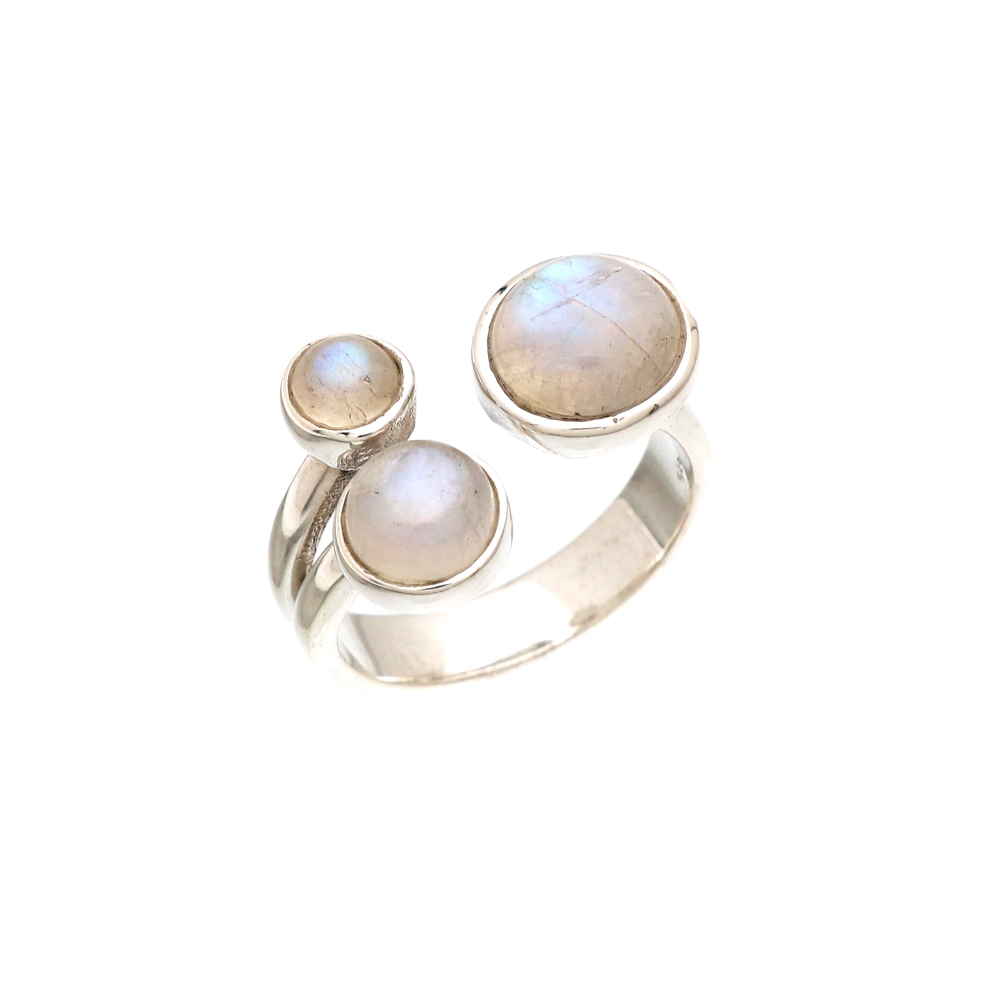 Triple Gemstone Ring