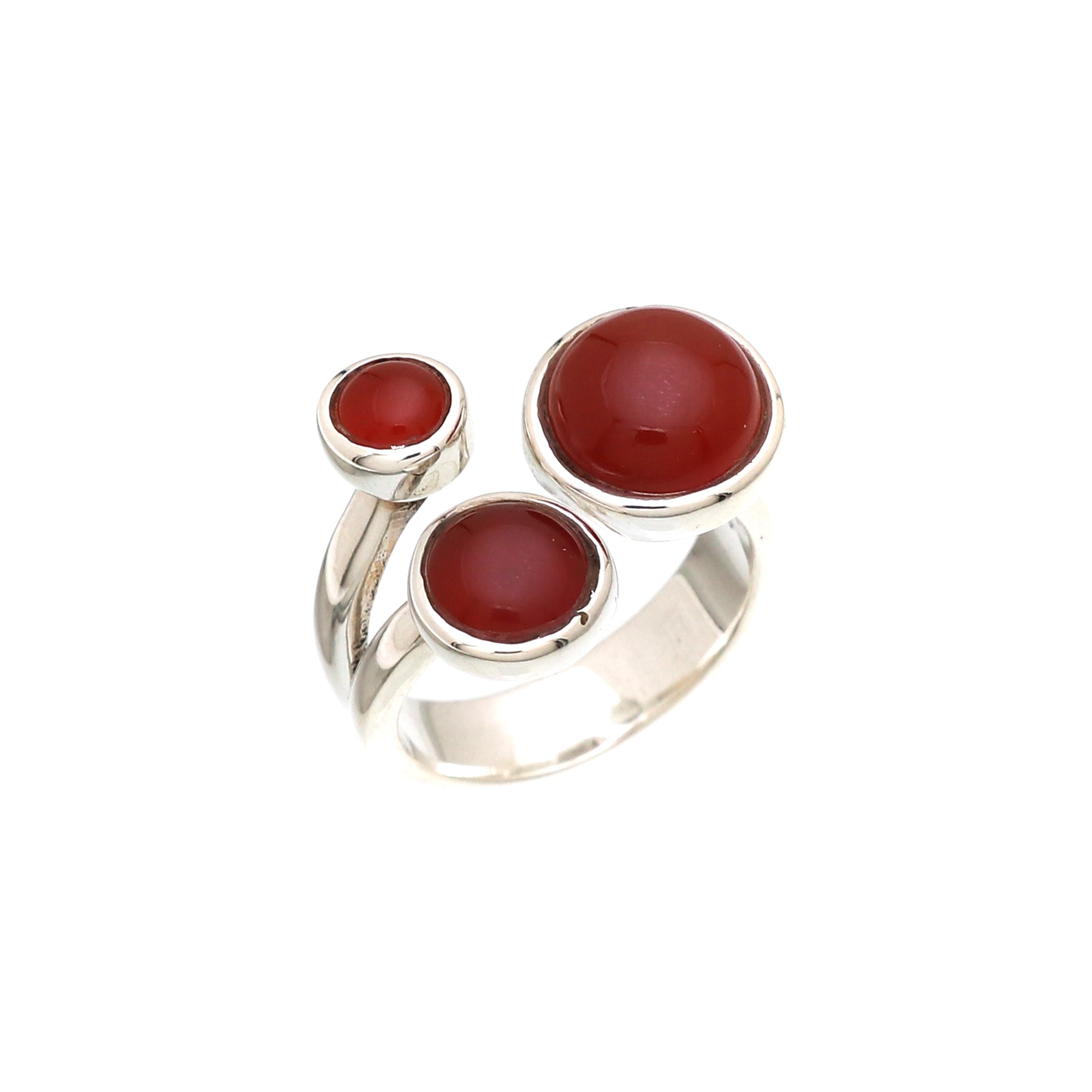 Triple Gemstone Ring