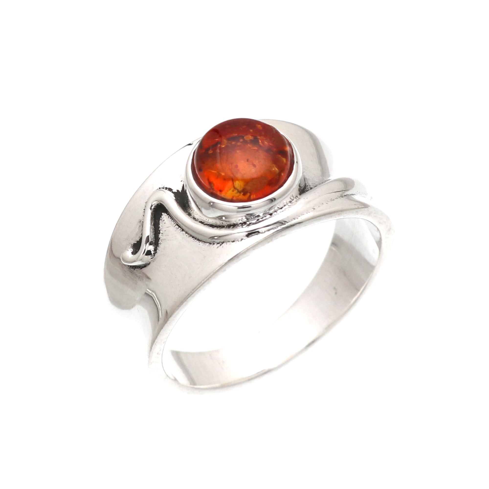 Classic Round Stone Ring