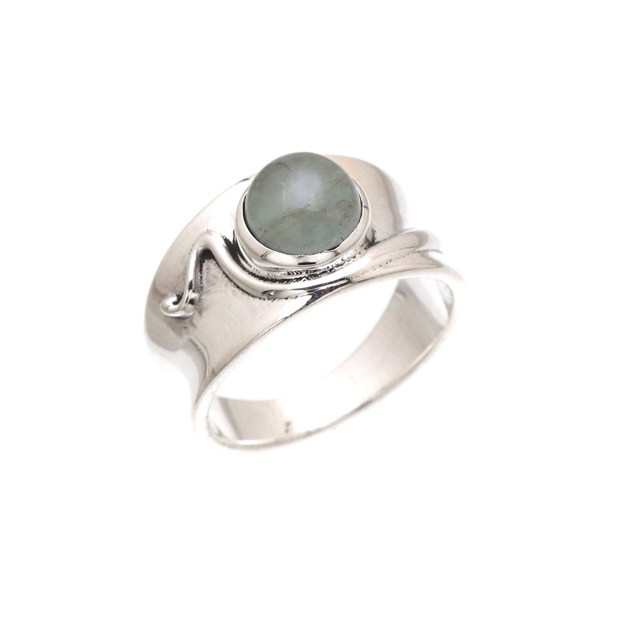 Classic Round Stone Ring
