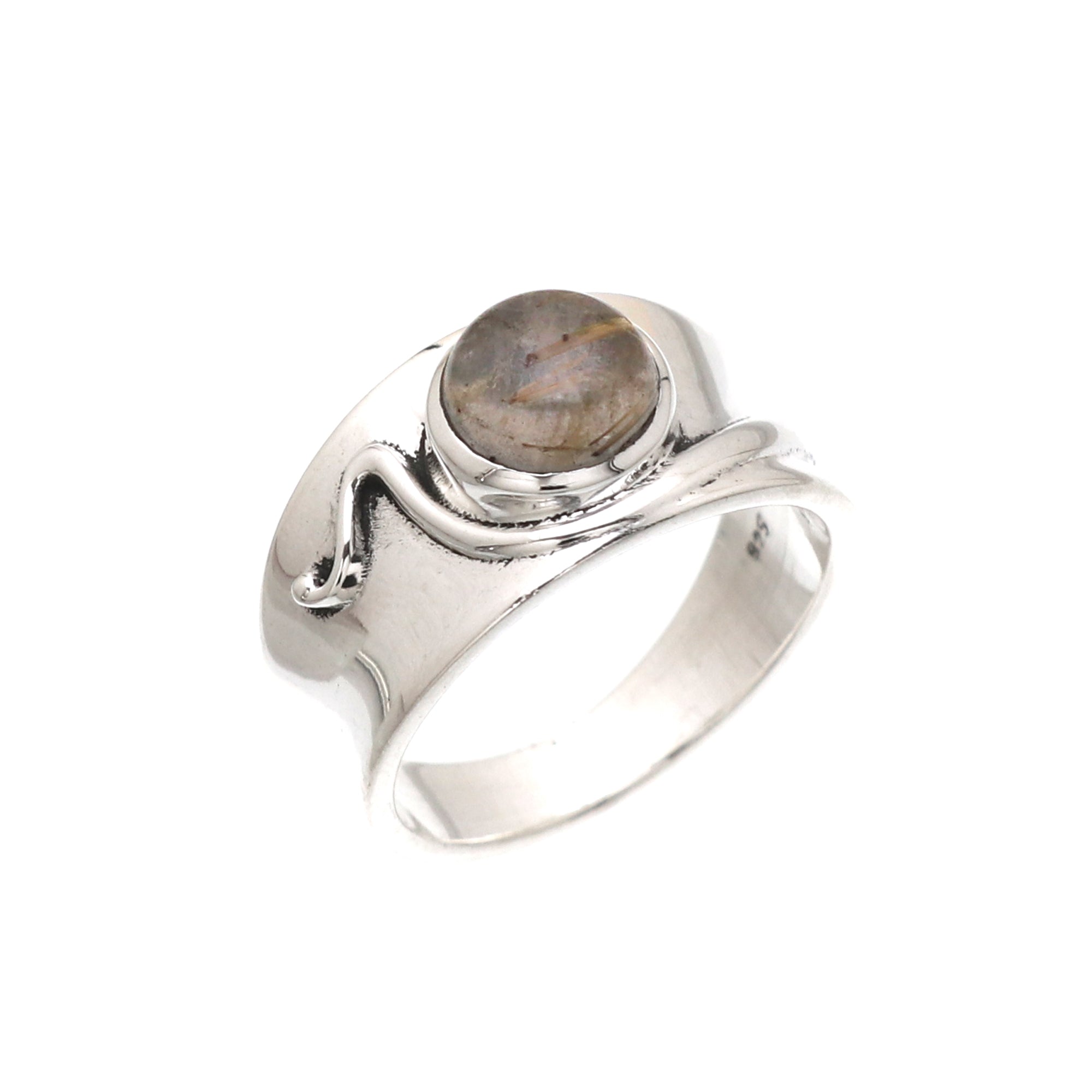 Classic Round Stone Ring
