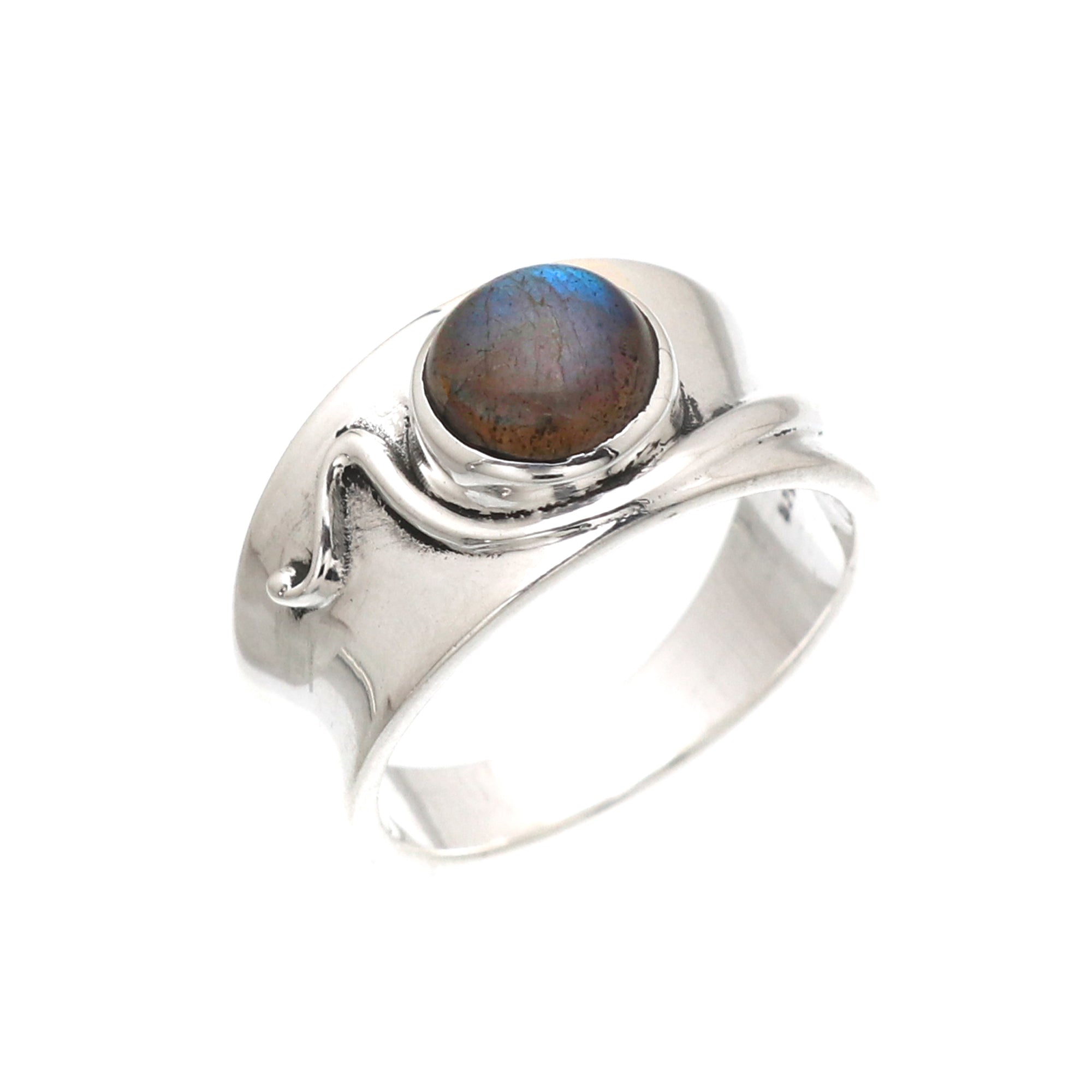 Classic Round Stone Ring