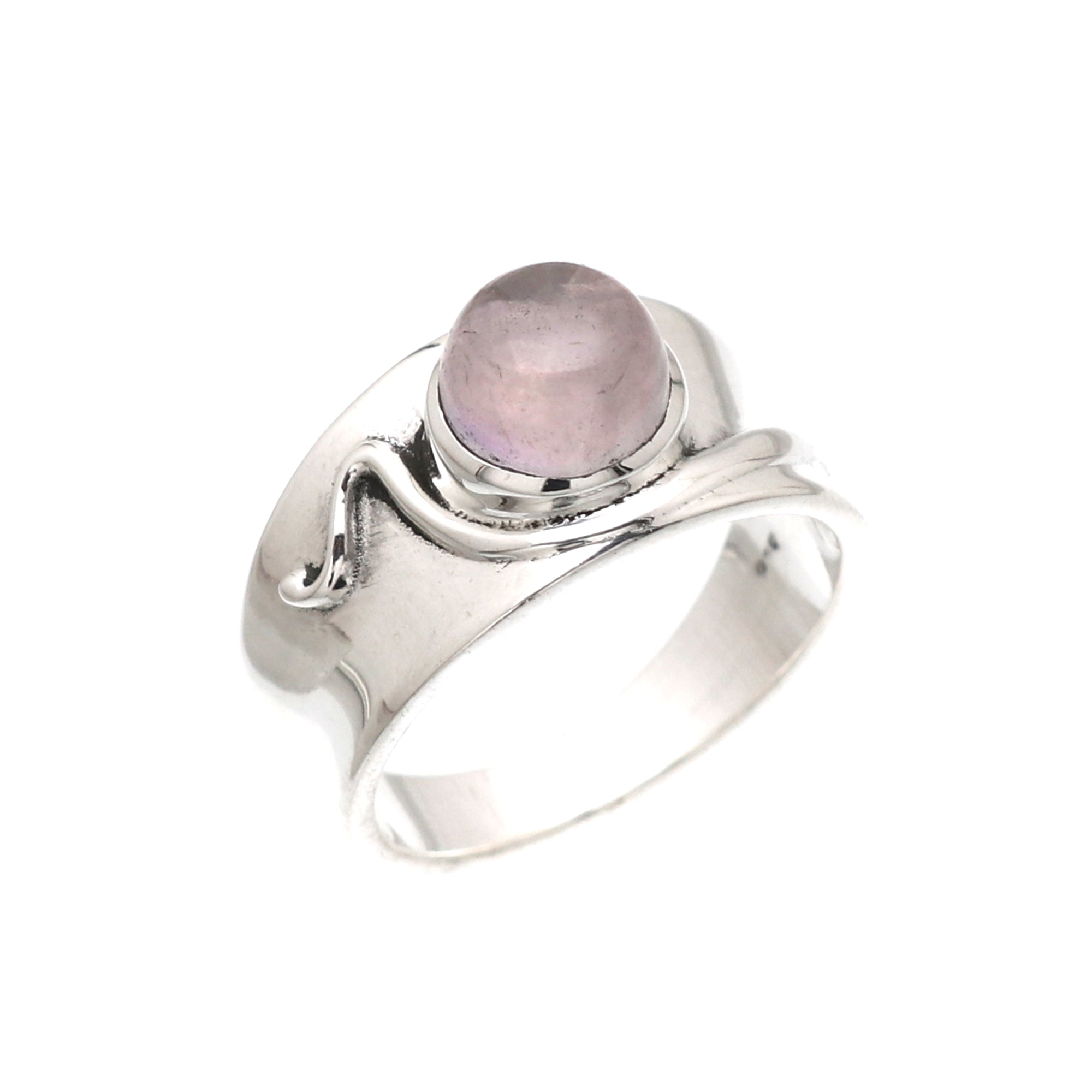 Classic Round Stone Ring