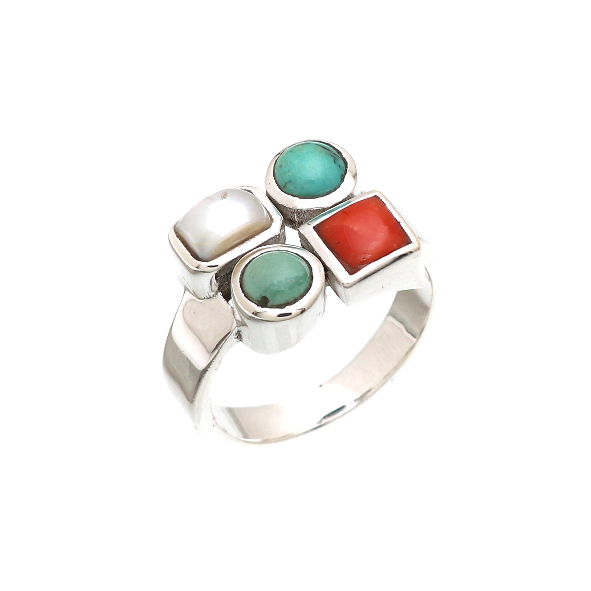 4 Gemstone Ring