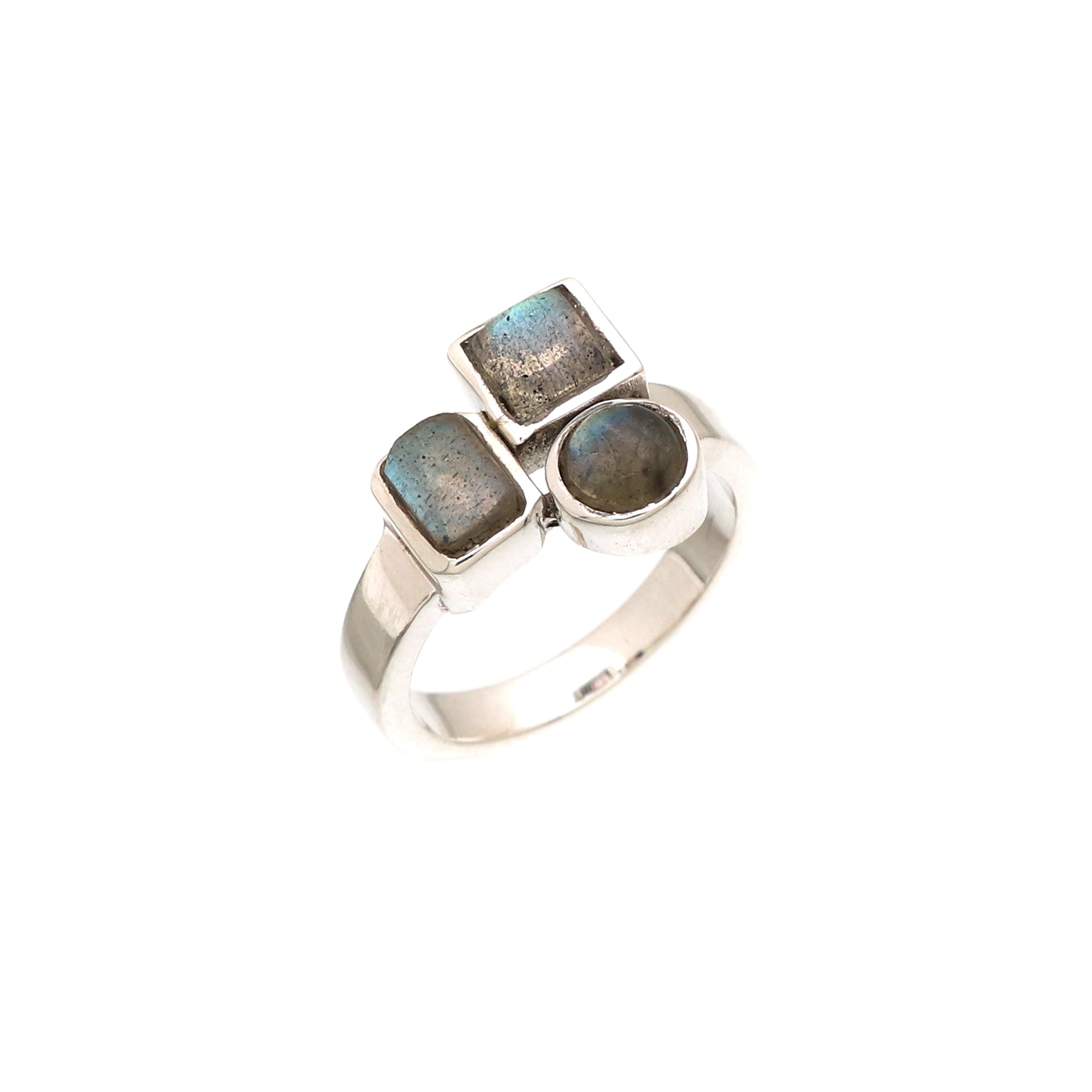 Triple Gemstone Ring