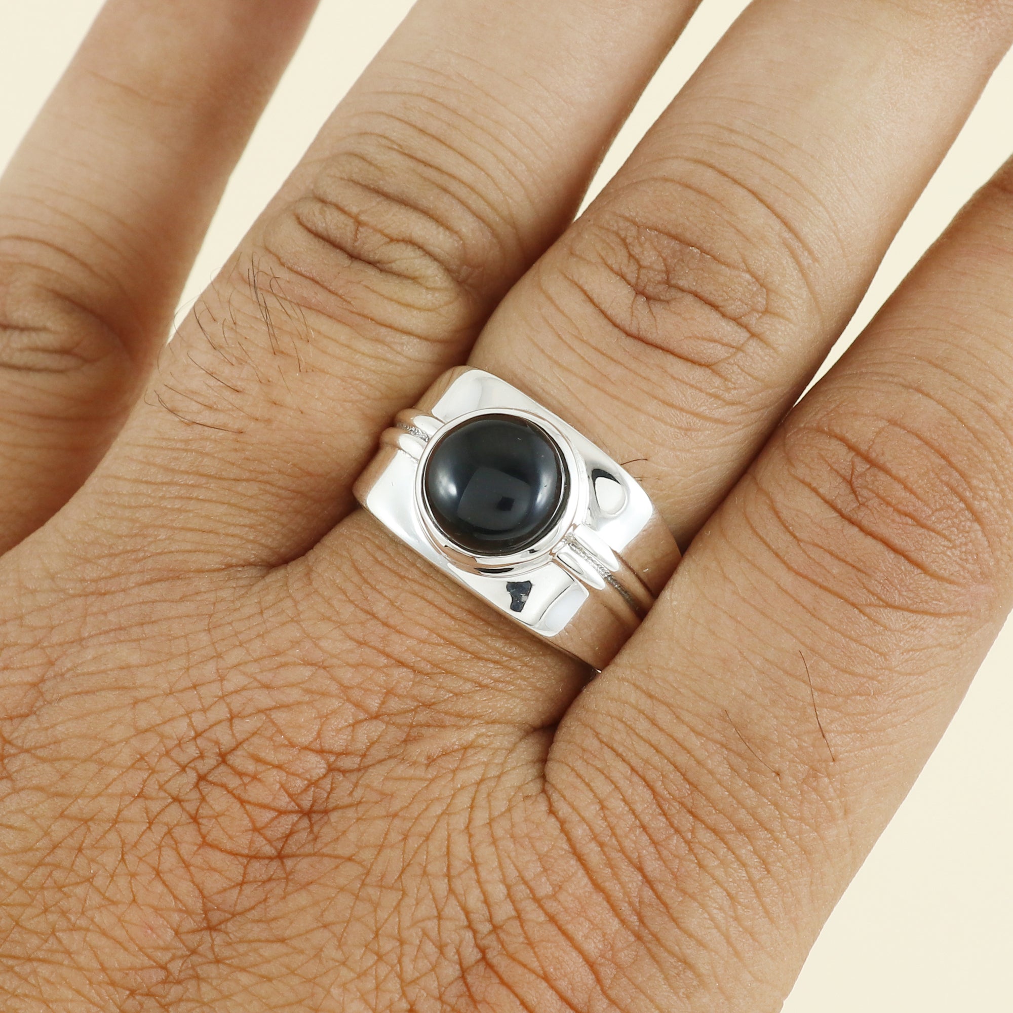 Natural Sterling Silver 925 Ring