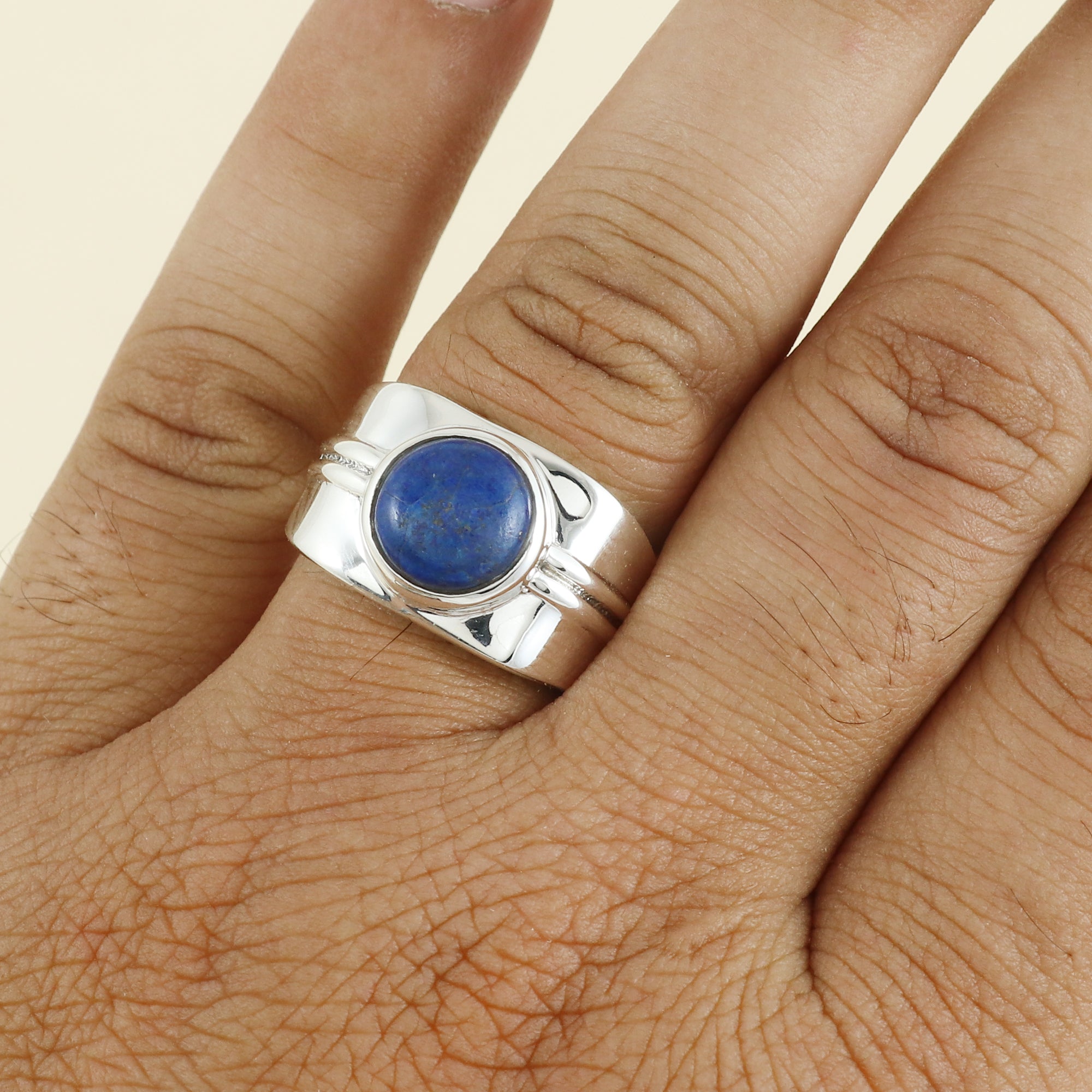 Natural Sterling Silver 925 Ring