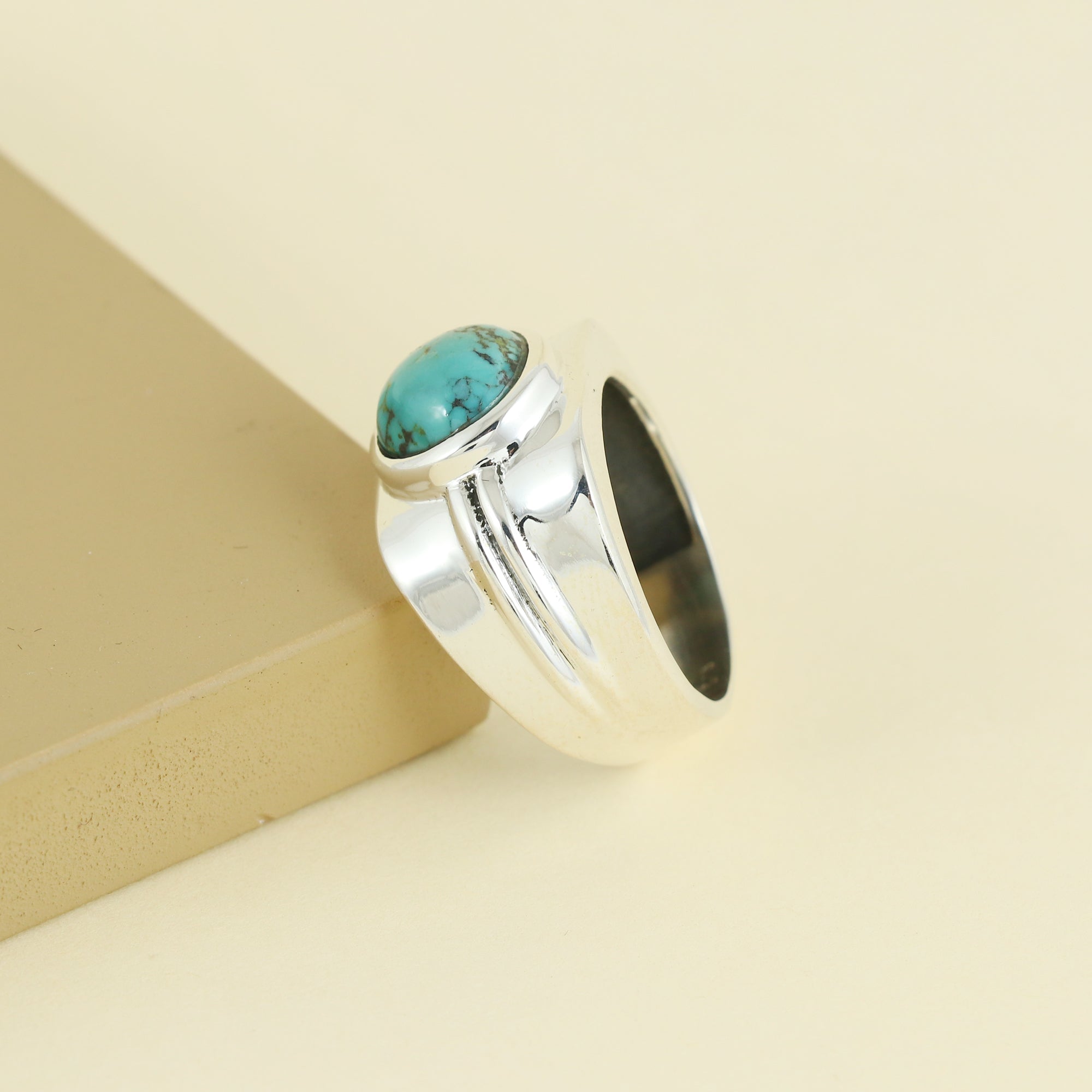 Natural Sterling Silver 925 Ring