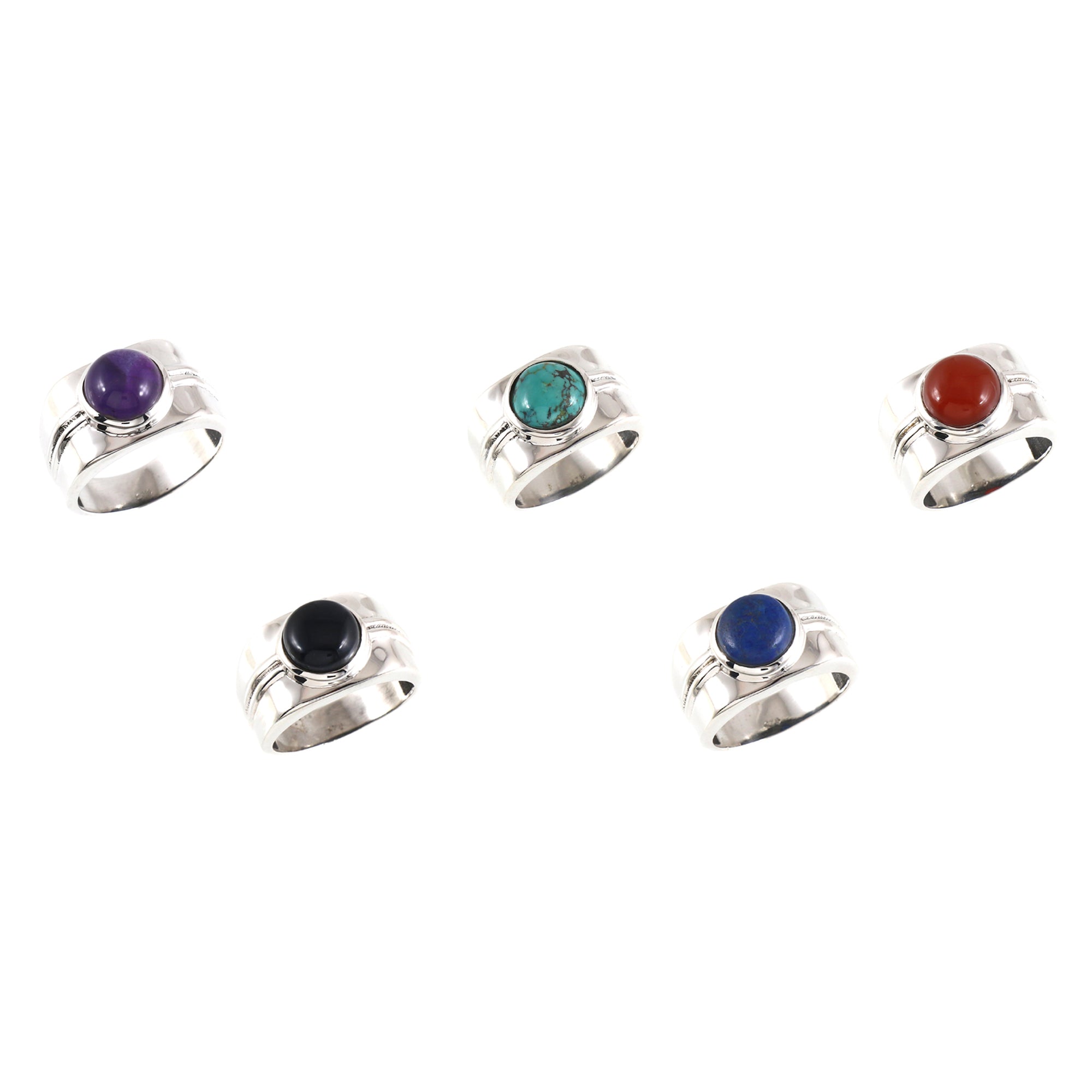 Natural Sterling Silver 925 Ring
